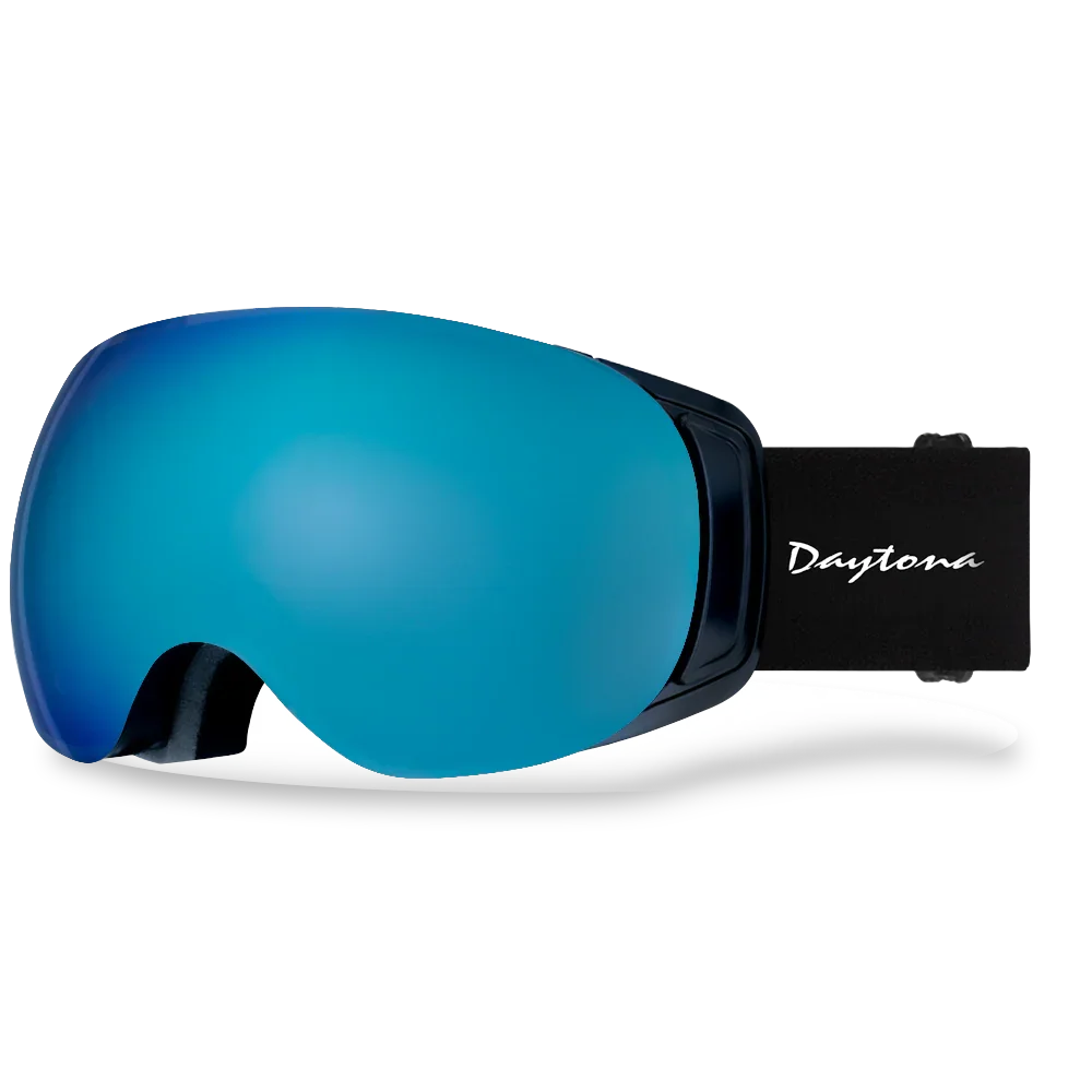 Daytona Helmets Daytona Snow Goggle Range (Includes 1 x Magnetic Frame, 3 x Magnetic Lens, 1 x Goggles Dust Cover)