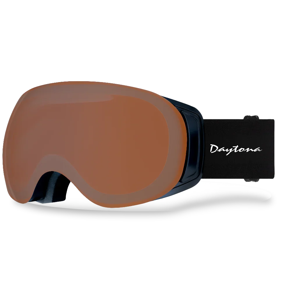 Daytona Helmets Daytona Snow Goggle Range (Includes 1 x Magnetic Frame, 3 x Magnetic Lens, 1 x Goggles Dust Cover)