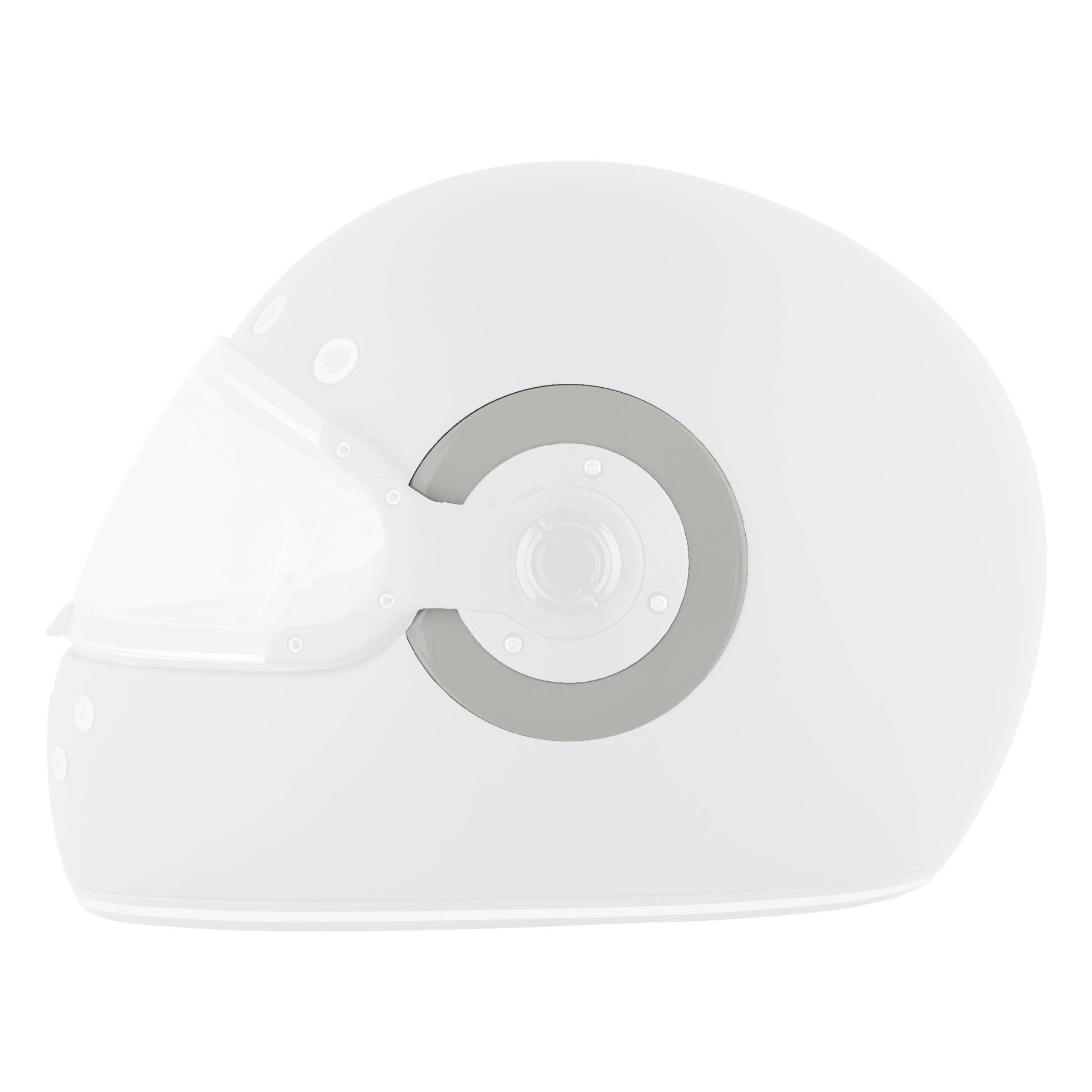 Daytona Helmets Retro Ring- Grey