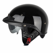 Soman H6 Motorcycle Half Helmet w/Sunshield
