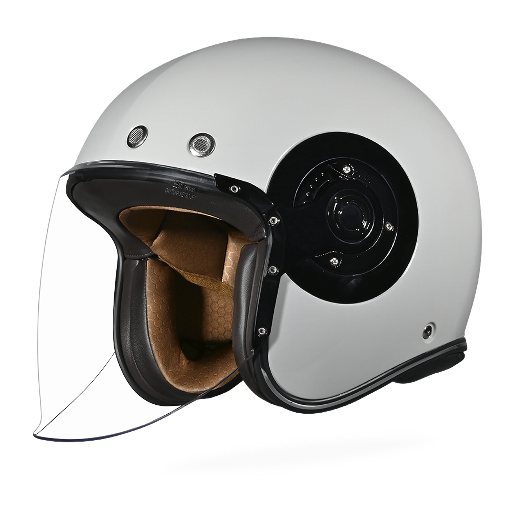 Daytona Helmets D.O.T. & ECE Daytona Retro Jet- Cool Grey