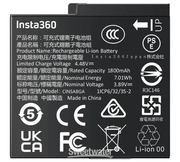 Insta360 Ace Pro 2 Battery