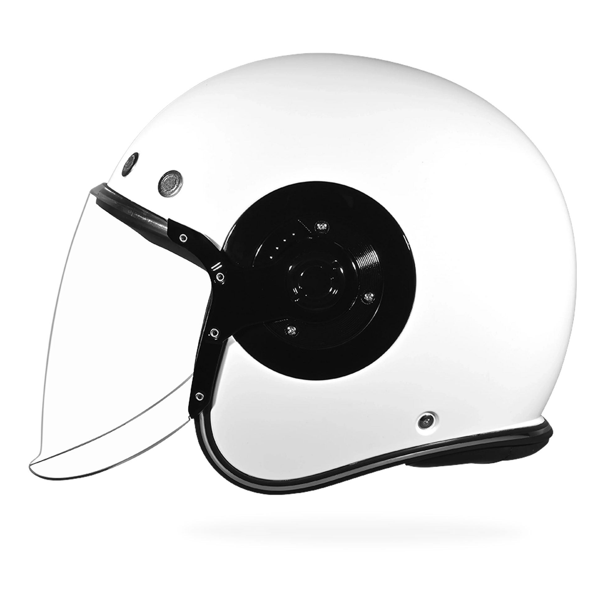 Daytona Helmets D.O.T. & ECE Daytona Retro Jet- Hi-Gloss White