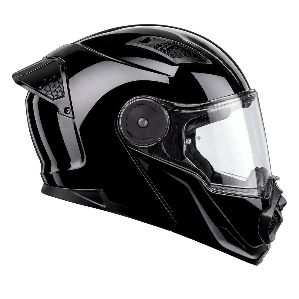 D.O.T. & ECE Daytona C6 Modular Helmet- Hi-Gloss Black