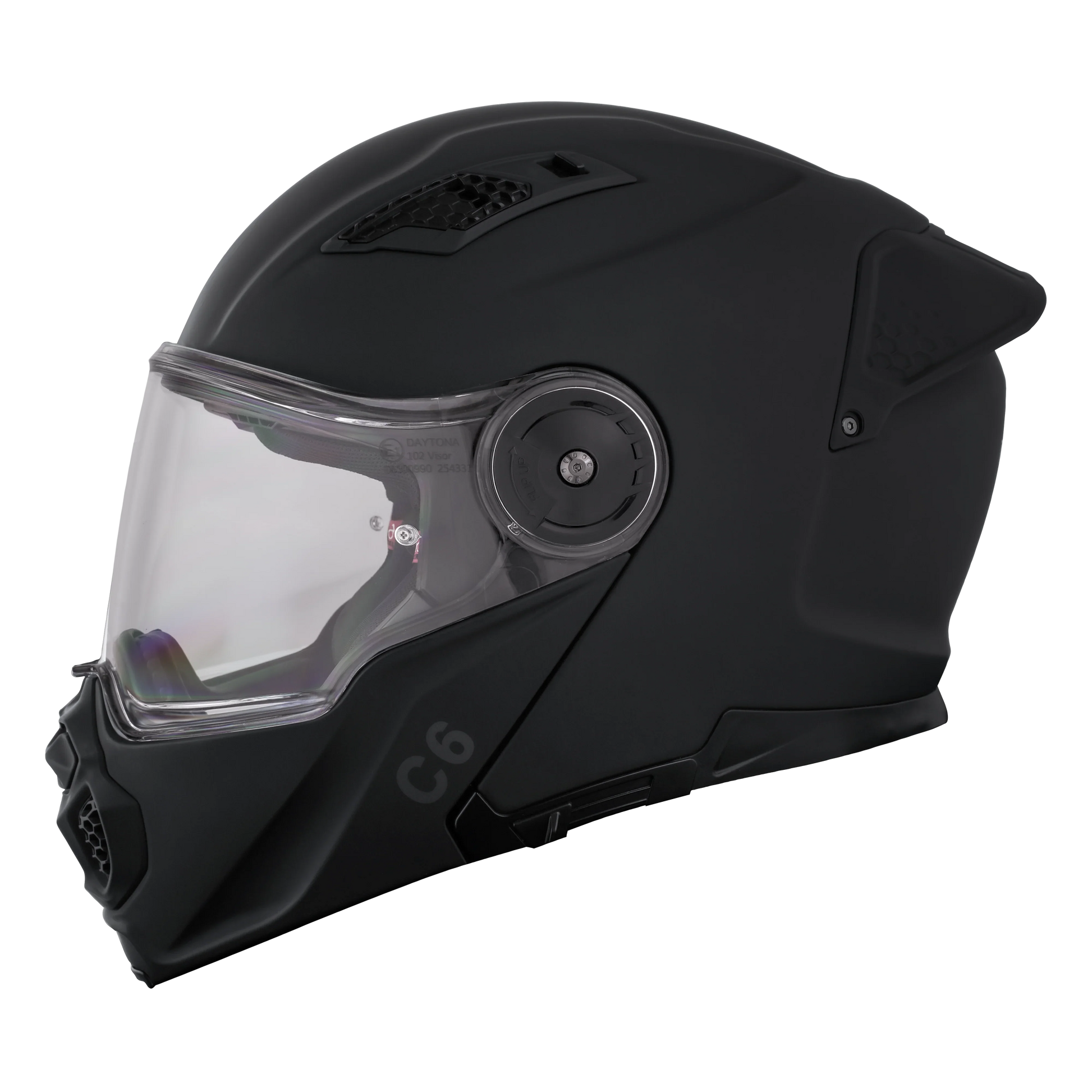 Daytona Helmets D.O.T. & ECE Daytona C6- Dull Black