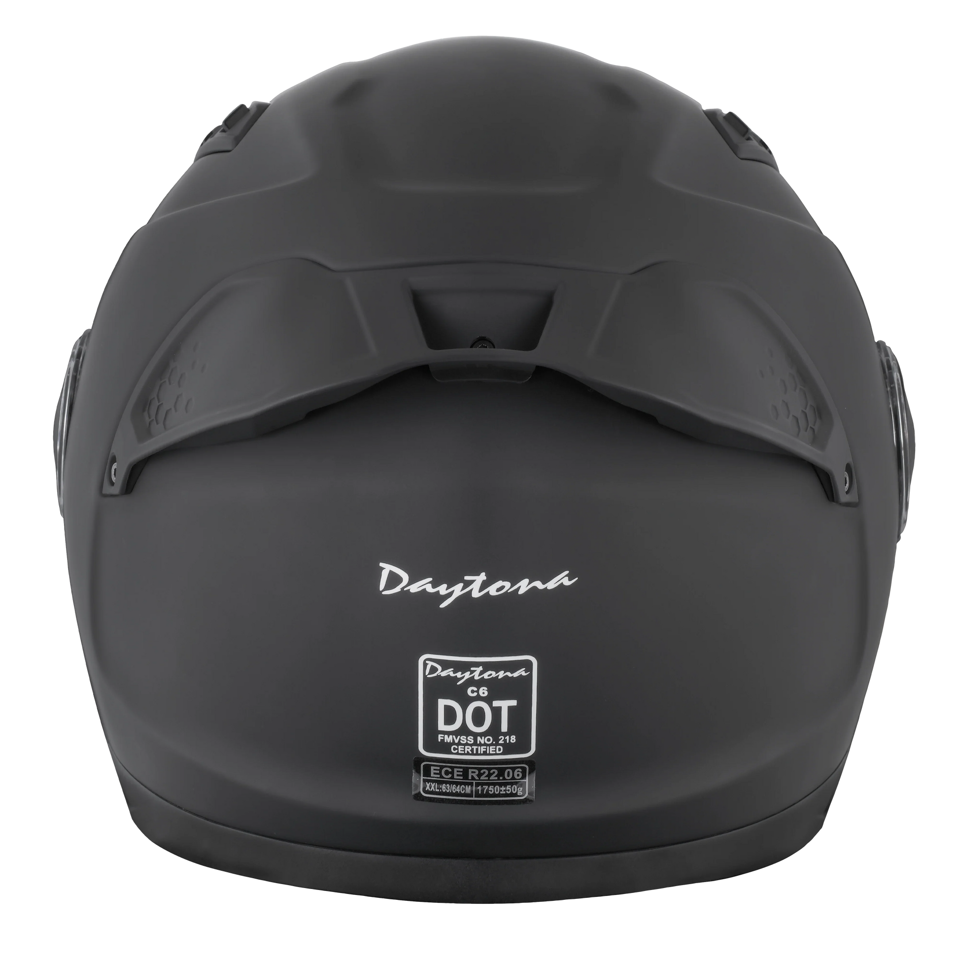 Daytona Helmets D.O.T. & ECE Daytona C6- Dull Black