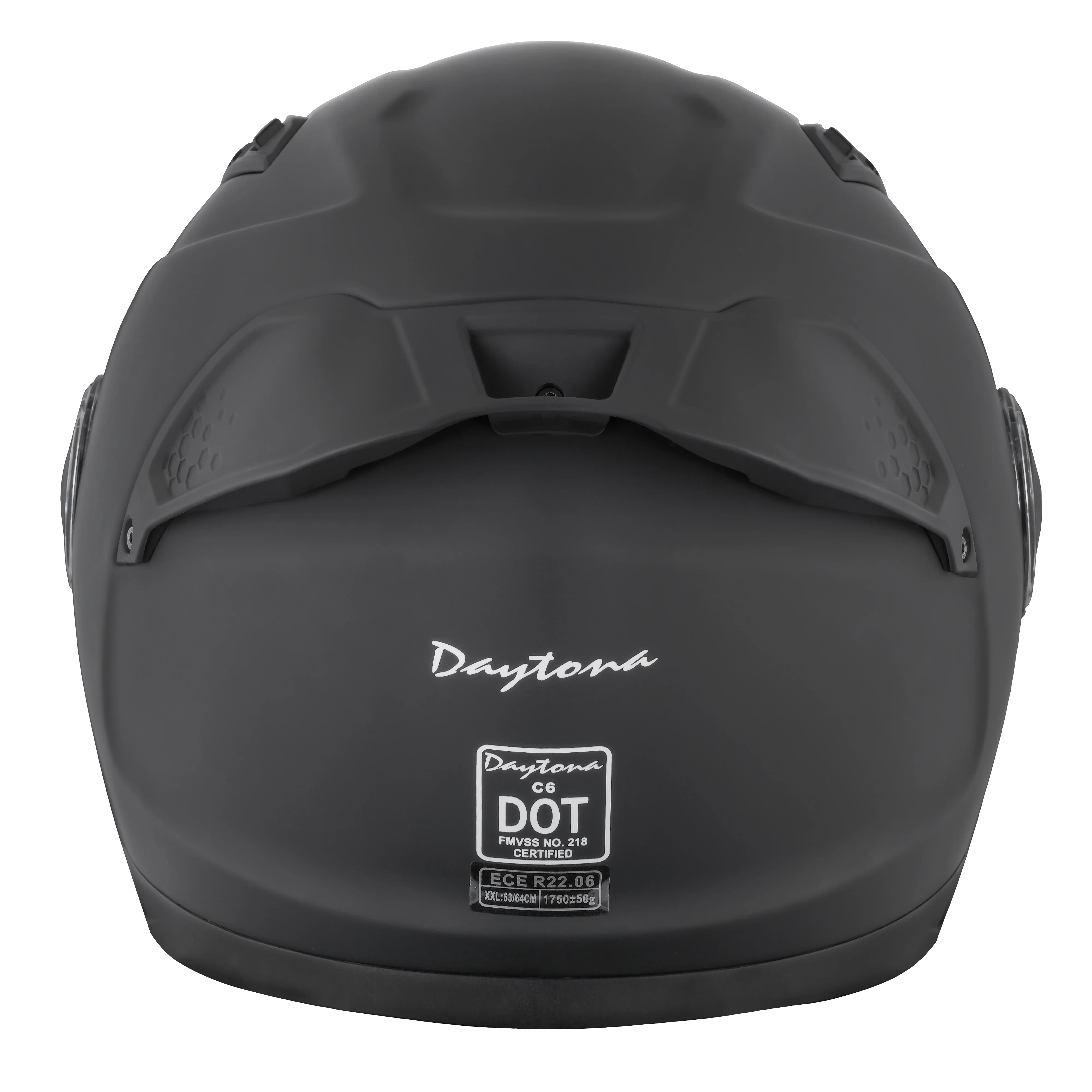 Daytona Helmets D.O.T. & ECE Daytona C6- Dull Black