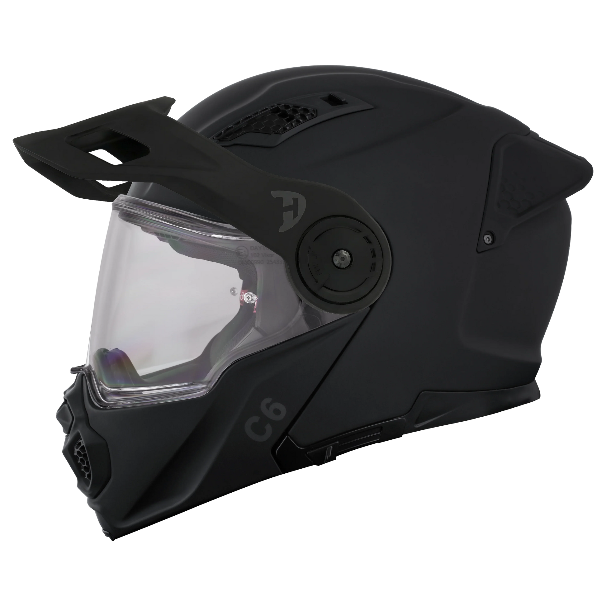 Daytona Helmets D.O.T. & ECE Daytona C6- Dull Black