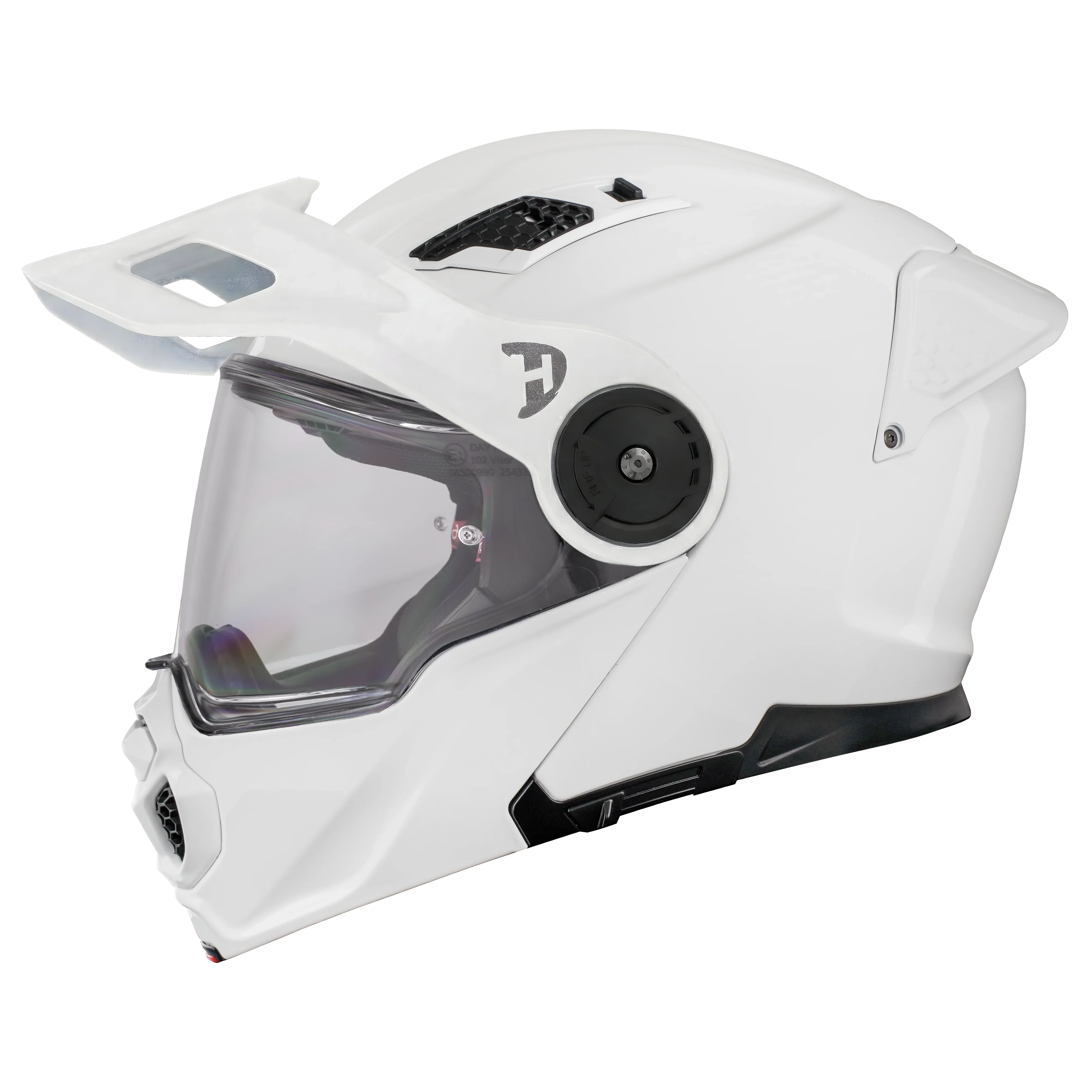 Daytona Helmets D.O.T. & ECE Daytona C6- Hi-Gloss White