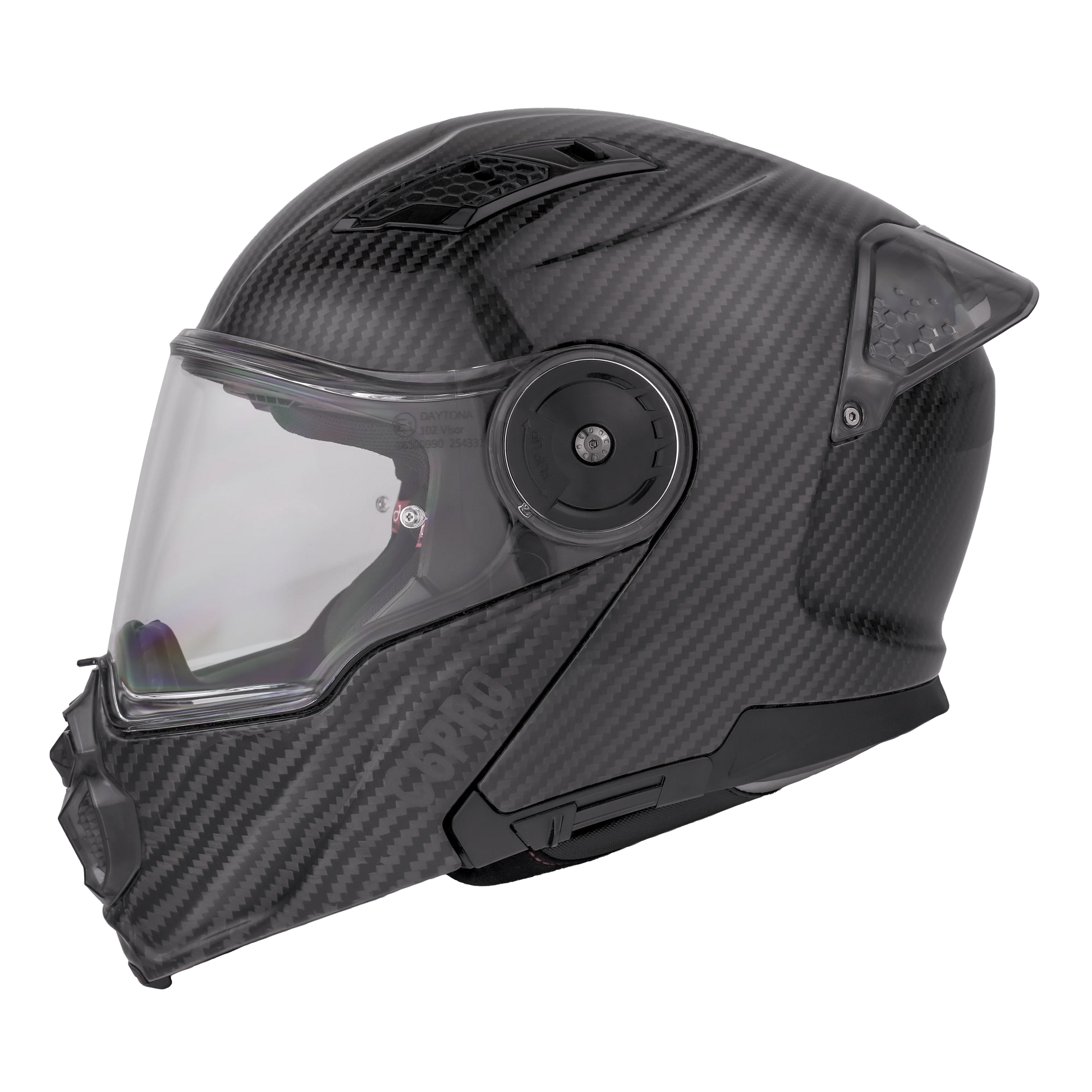 Daytona Helmets D.O.T. & ECE Daytona C6 Pro- Grey Carbon Fiber