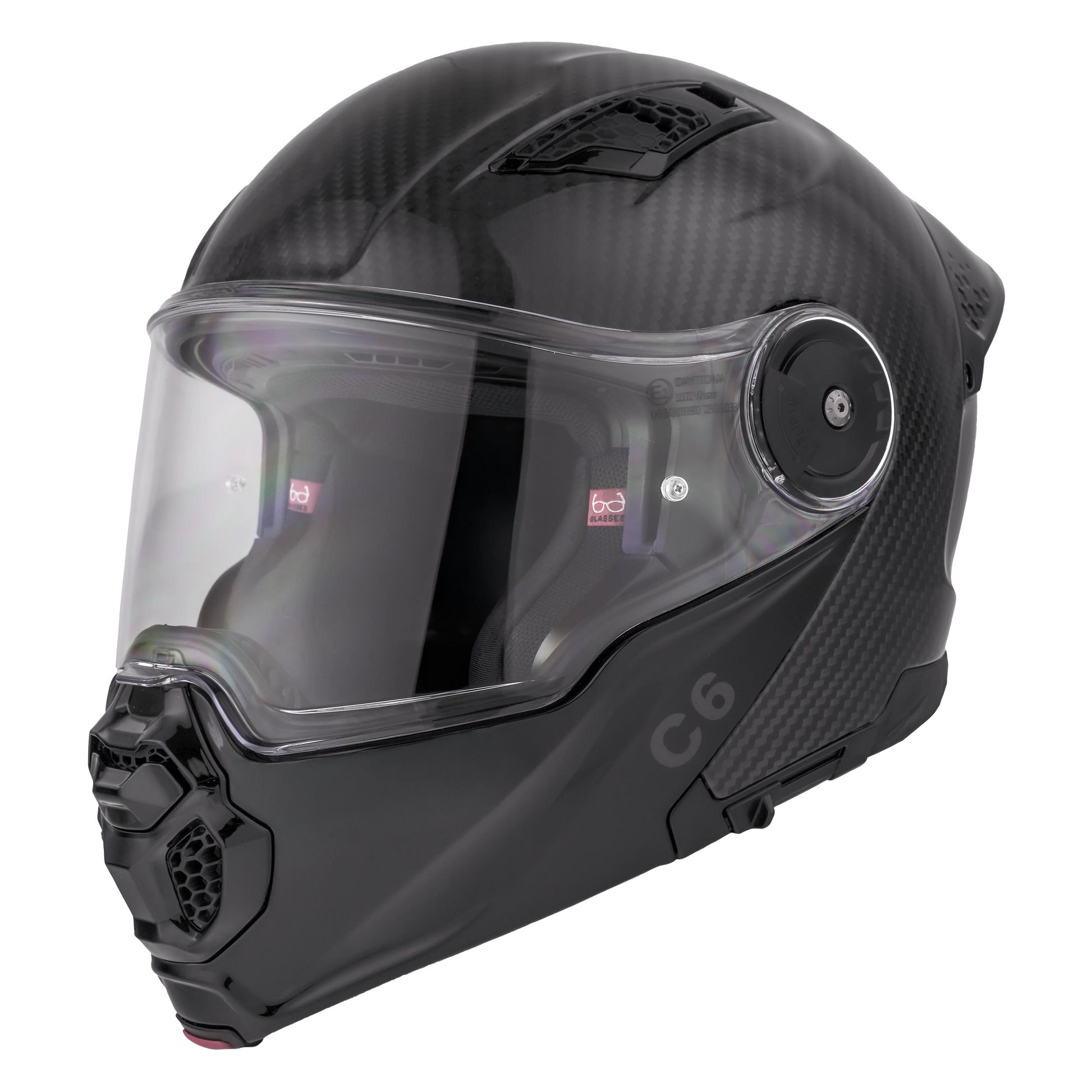 Daytona Helmets D.O.T. & ECE Daytona C6- Grey Carbon Fiber