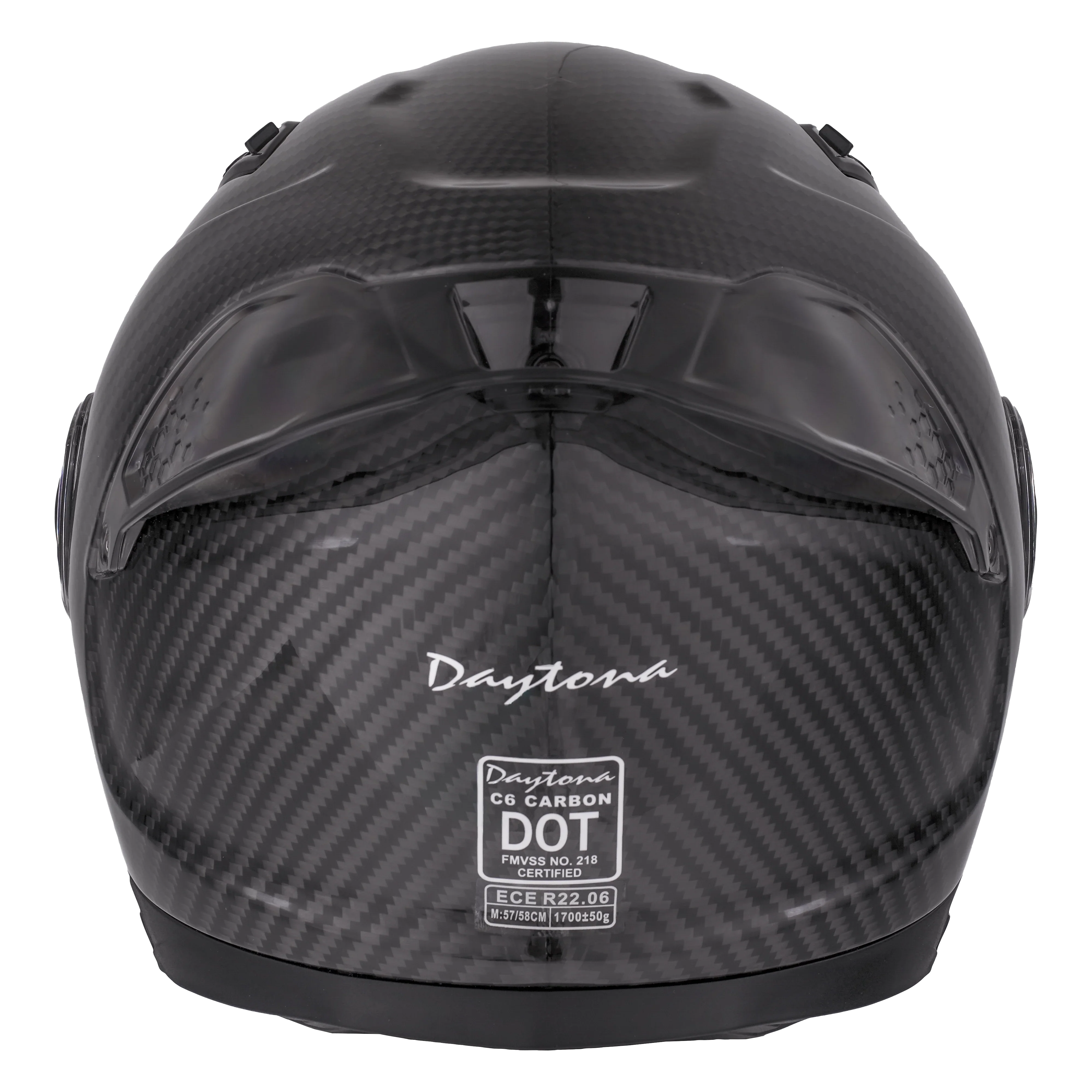 Daytona Helmets D.O.T. & ECE Daytona C6- Grey Carbon Fiber