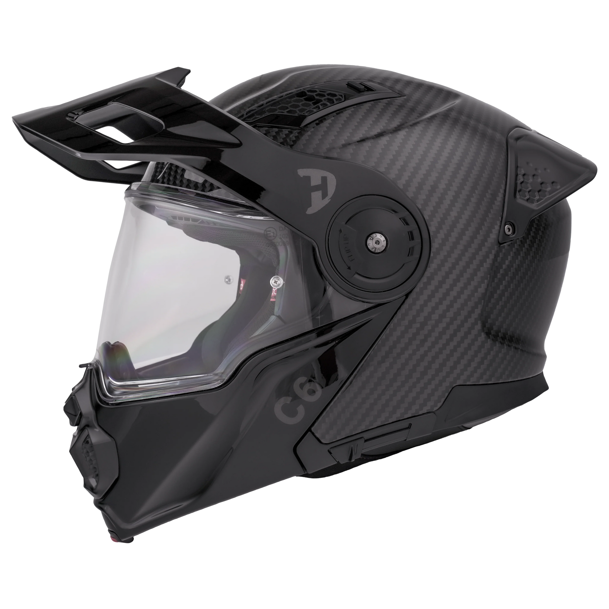 Daytona Helmets D.O.T. & ECE Daytona C6- Grey Carbon Fiber