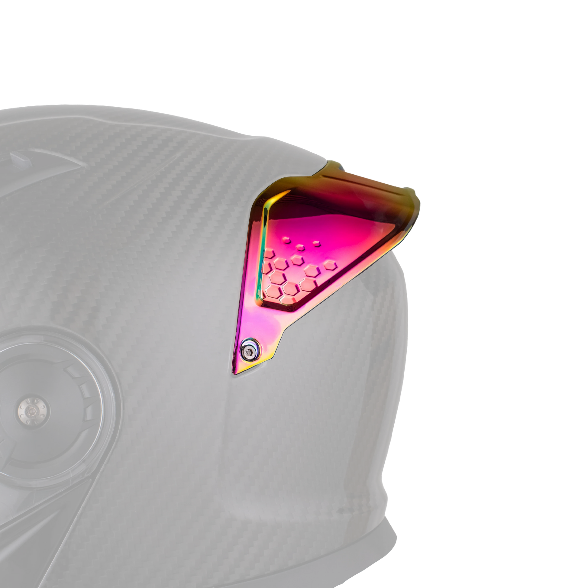 Daytona Helmets C6 Rear Spoiler Revo- Pink
