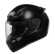 Shoei RF-SR 2 full face motorcycle helmet in gloss Black, front three-quarter view with clear CWR-1 shield