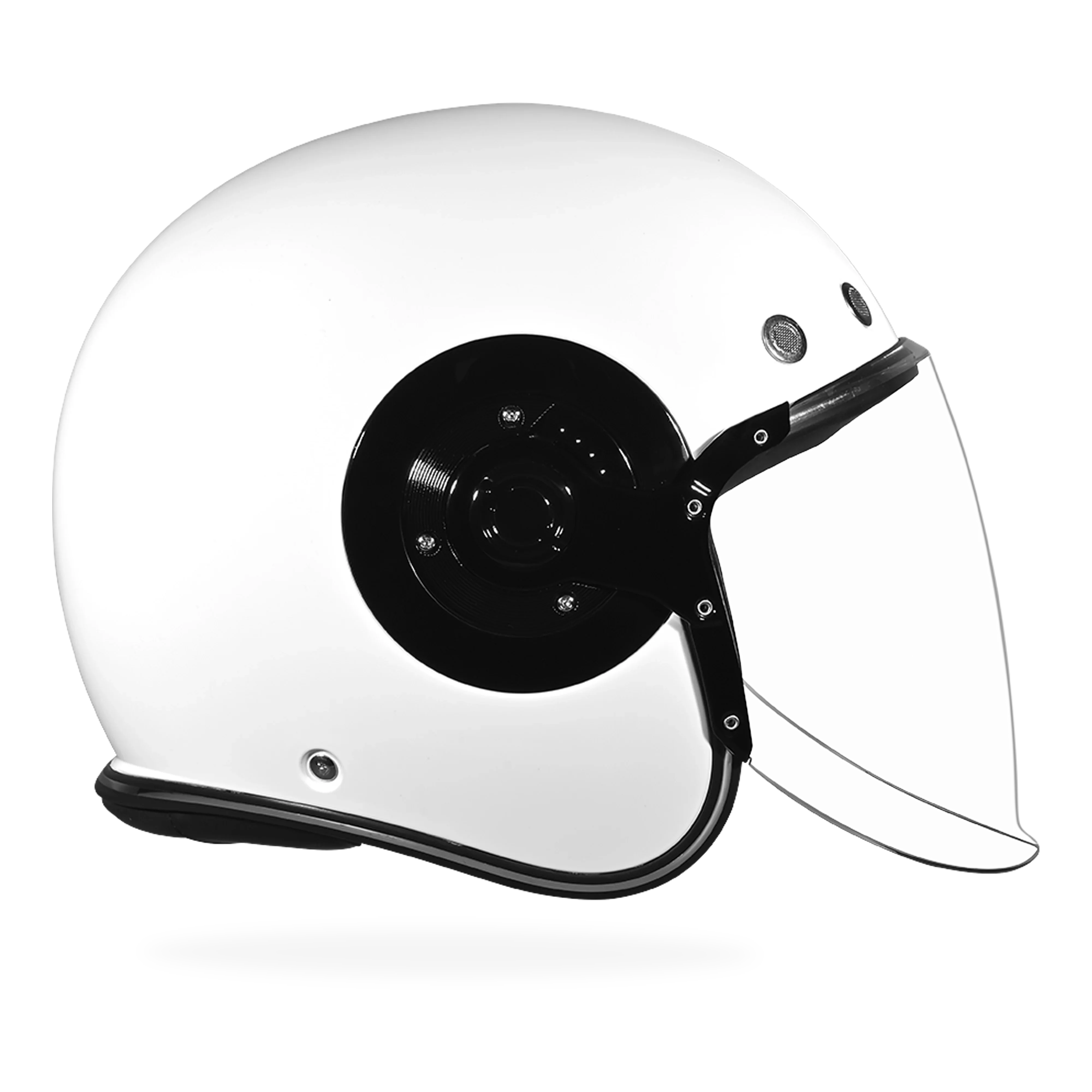 Daytona Helmets D.O.T. & ECE Daytona Retro Jet- Hi-Gloss White