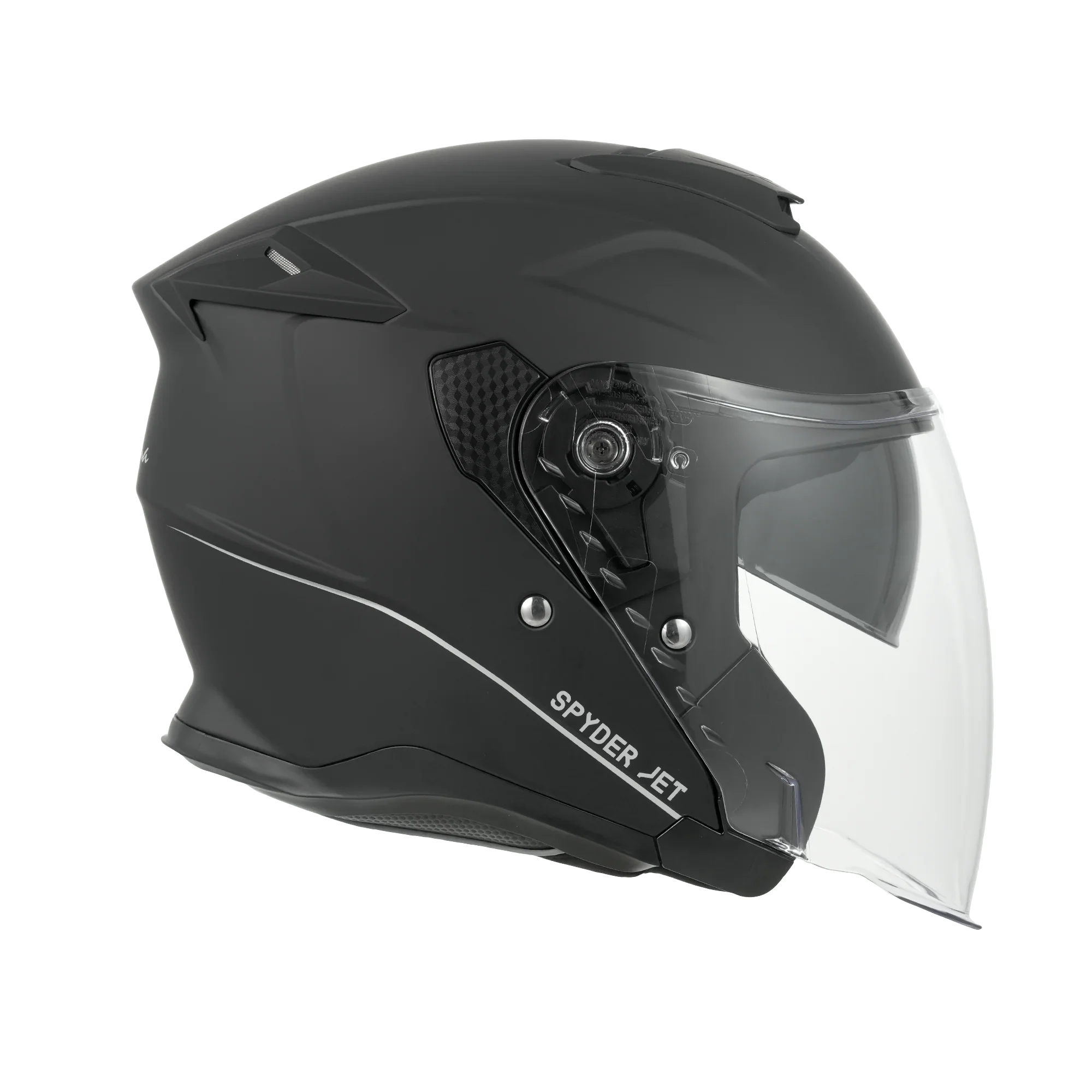 Daytona Helmets D.O.T. & ECE Daytona Spyder Jet- Dull Black