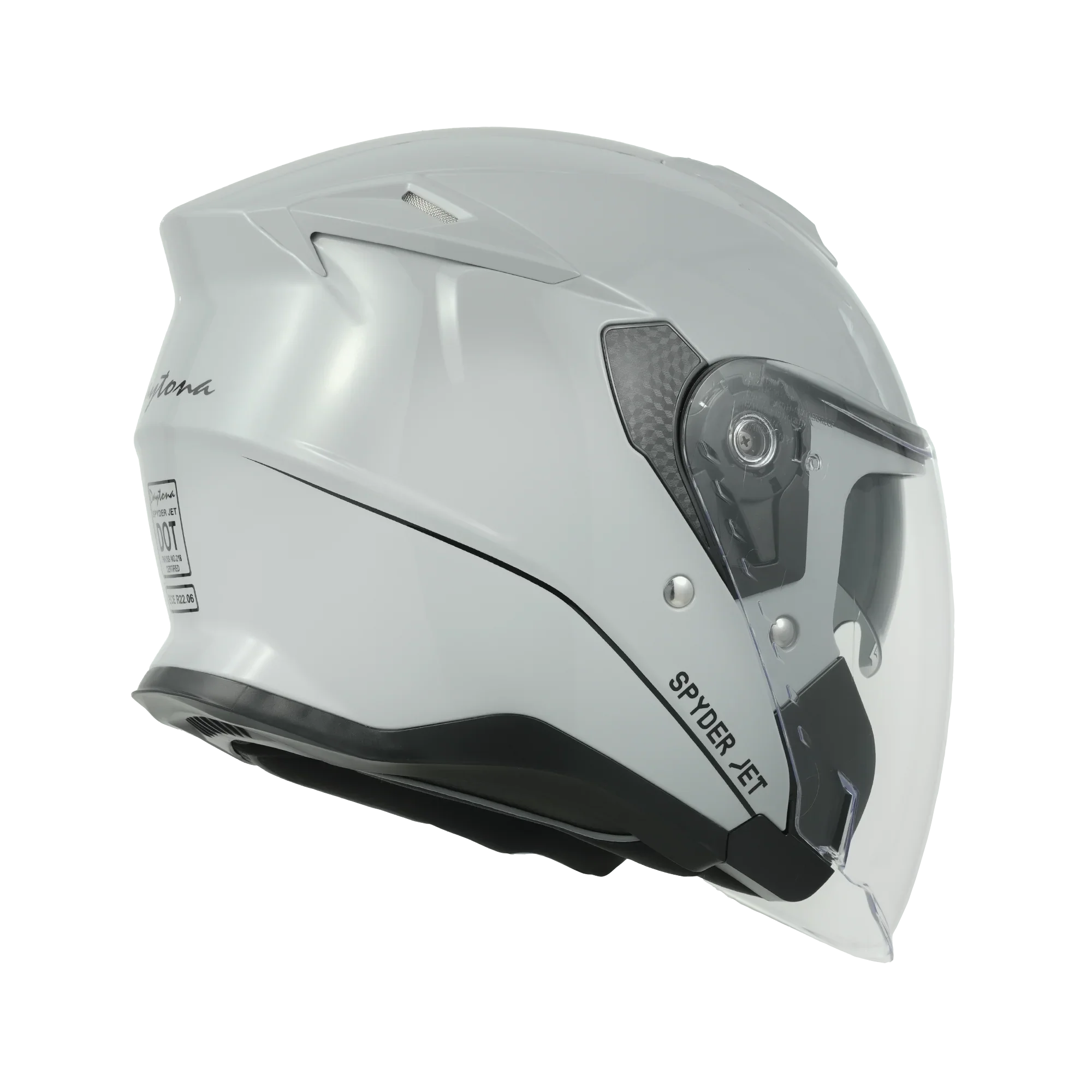 Daytona Helmets D.O.T. & ECE Daytona Spyder Jet- Cool Grey