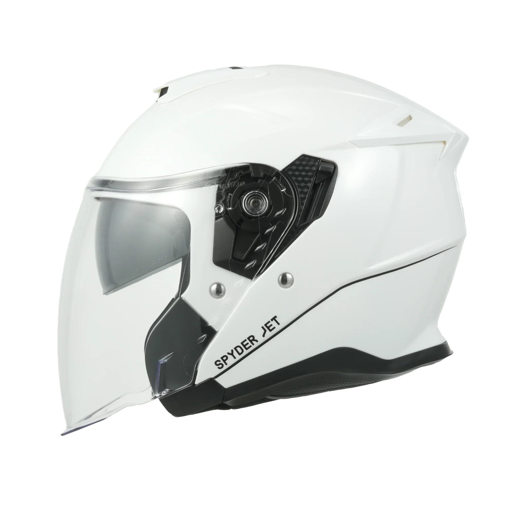 Daytona Helmets D.O.T. & ECE Daytona Spyder Jet- Hi-Gloss White