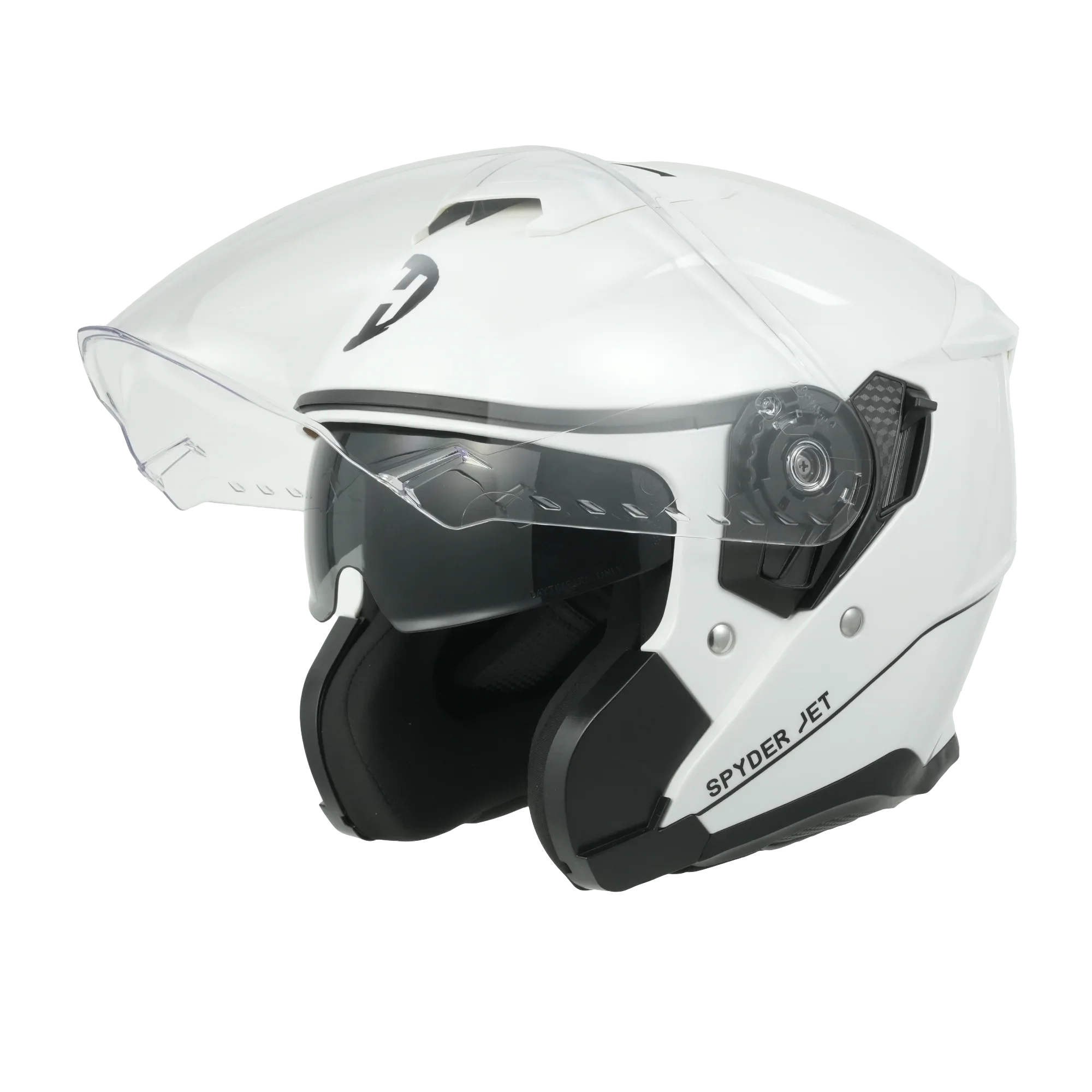 Daytona Helmets D.O.T. & ECE Daytona Spyder Jet- Hi-Gloss White