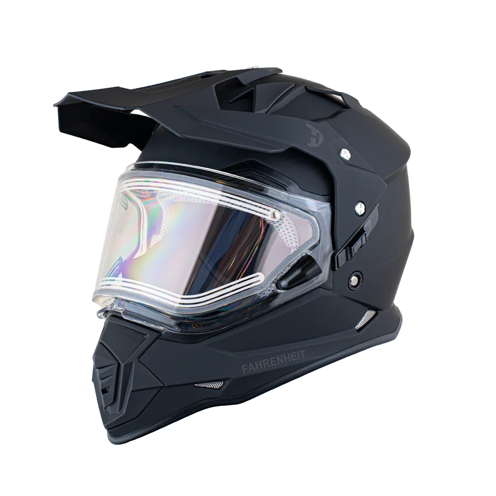 Daytona Helmets D.O.T. Daytona Fahrenheit- Dull Black