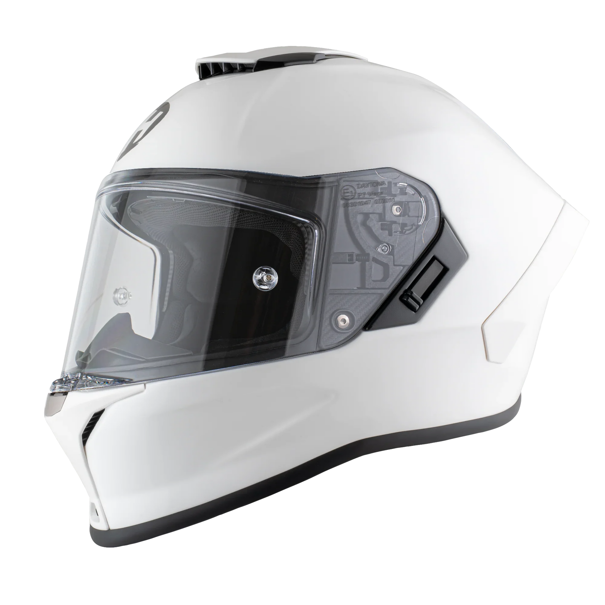 Daytona Helmets D.O.T. & ECE Daytona Viper- Hi-Gloss White