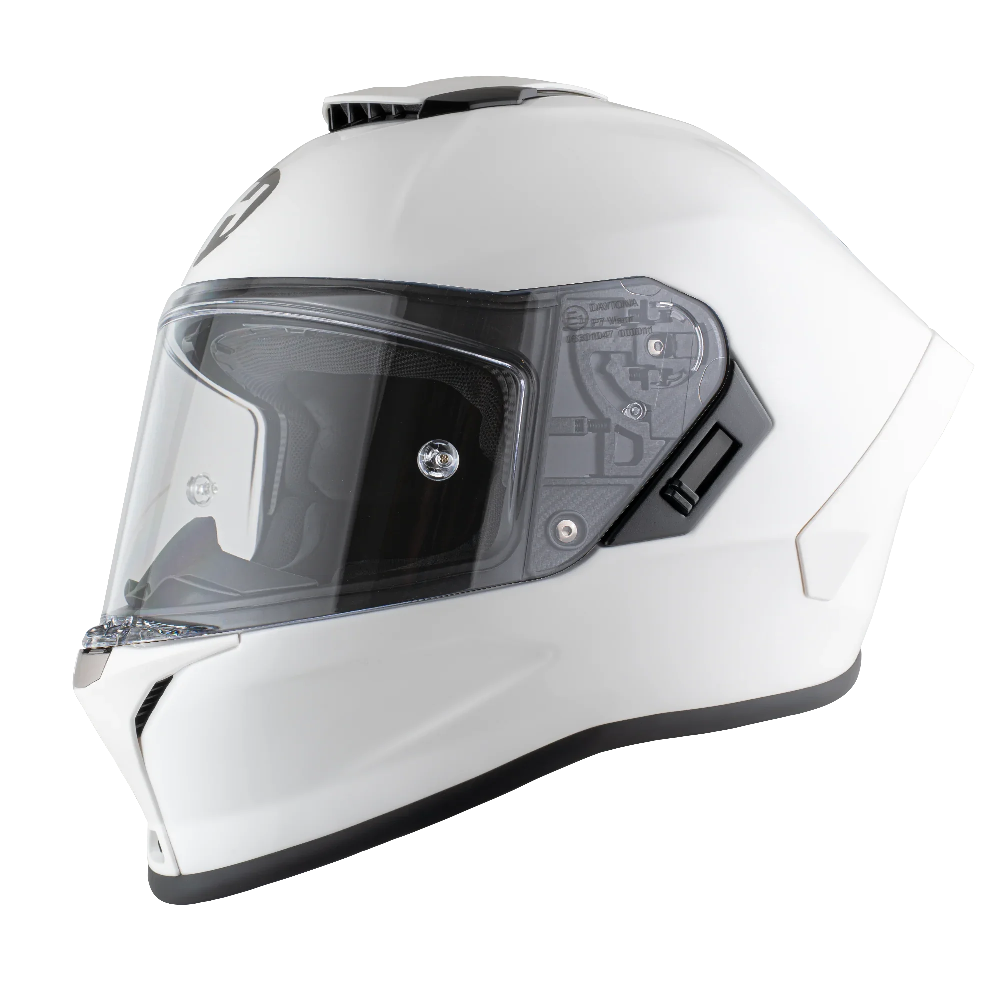 Daytona Helmets D.O.T. & ECE Daytona Viper- Hi-Gloss White