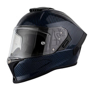D.O.T. & ECE Daytona Viper Full Face Helmet- Blue Carbon Fiber