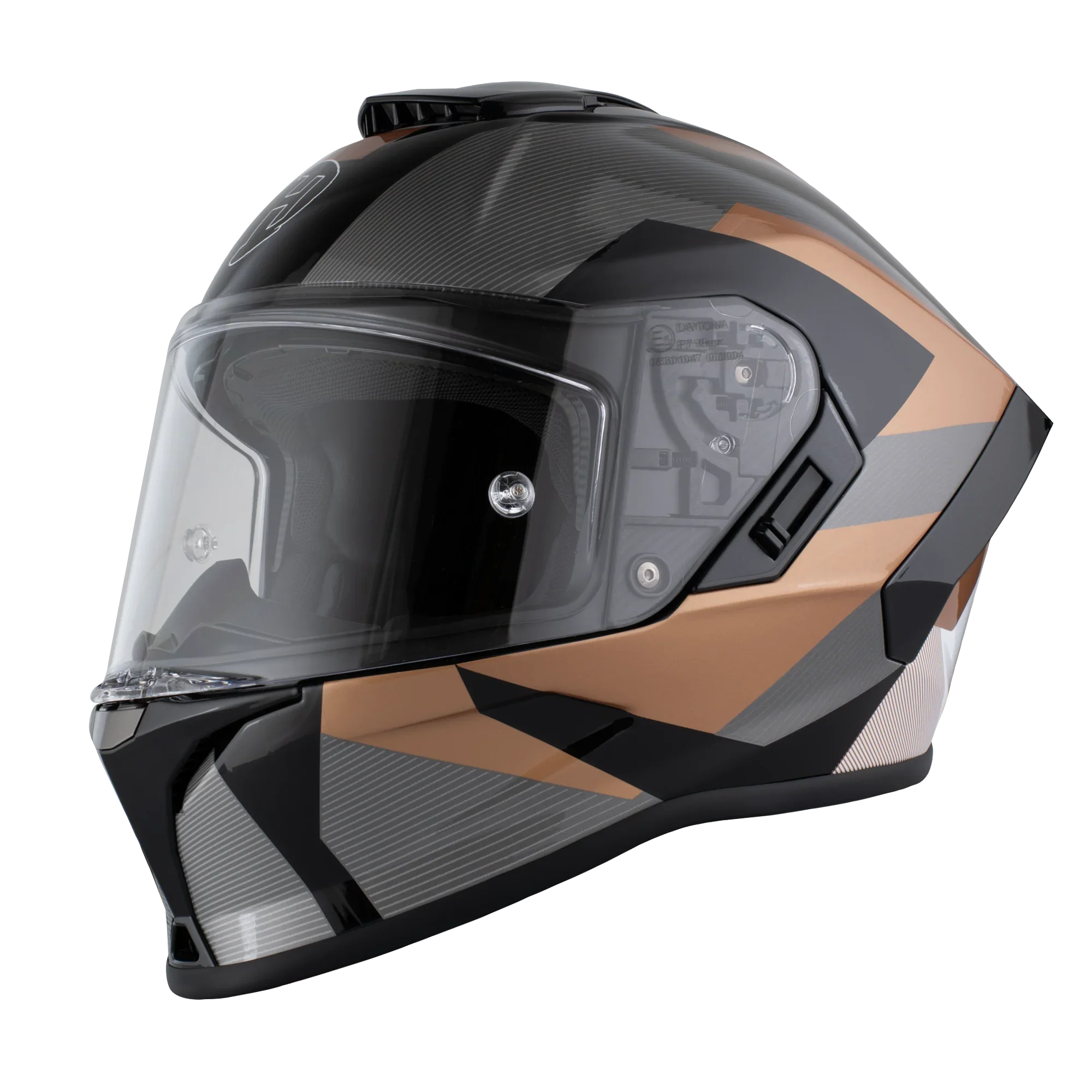 Daytona Helmets D.O.T. & ECE Daytona Viper- W/ Copperhead
