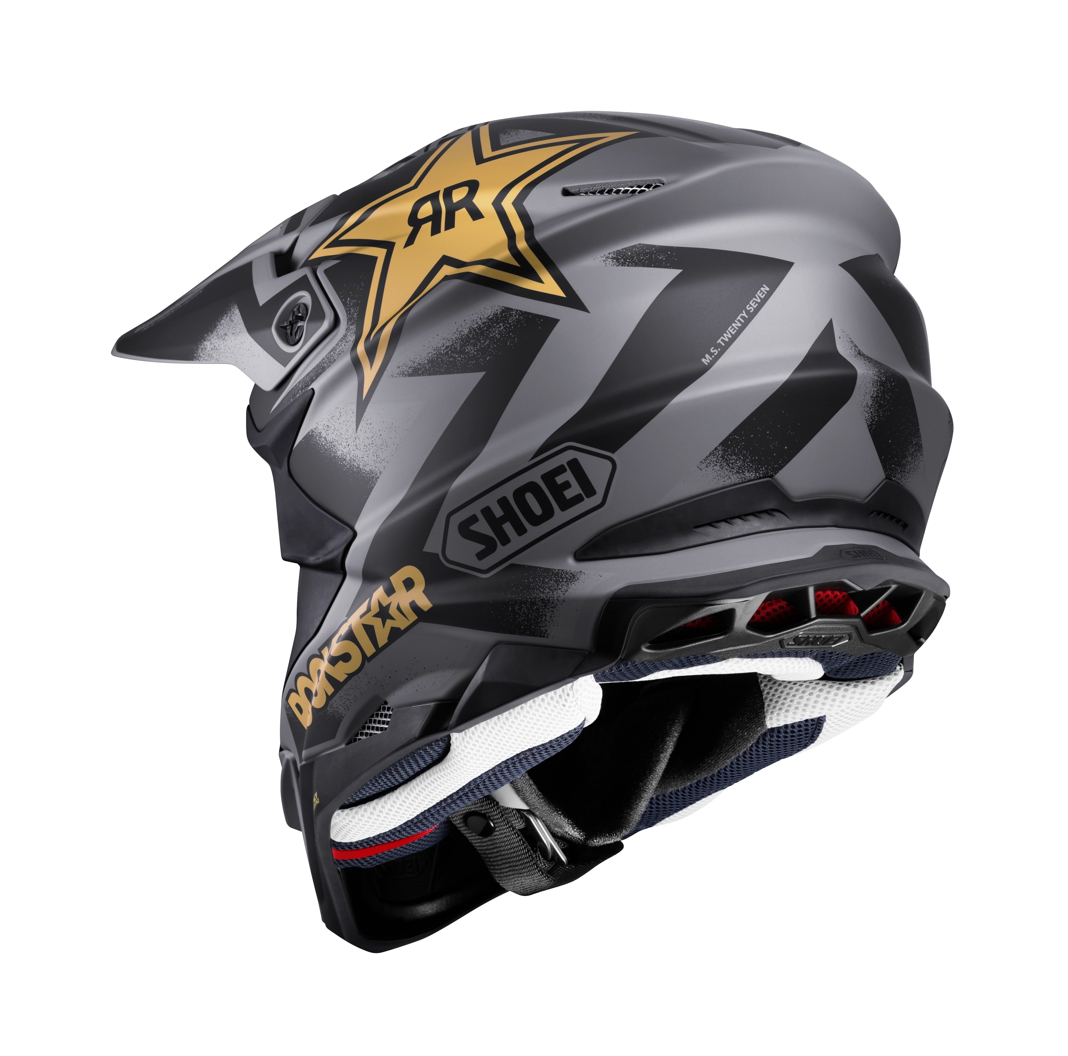 SHOEI VFX-EVO MOTOCROSS DIRT BIKE FULL FACE HELMET STEWART MS27