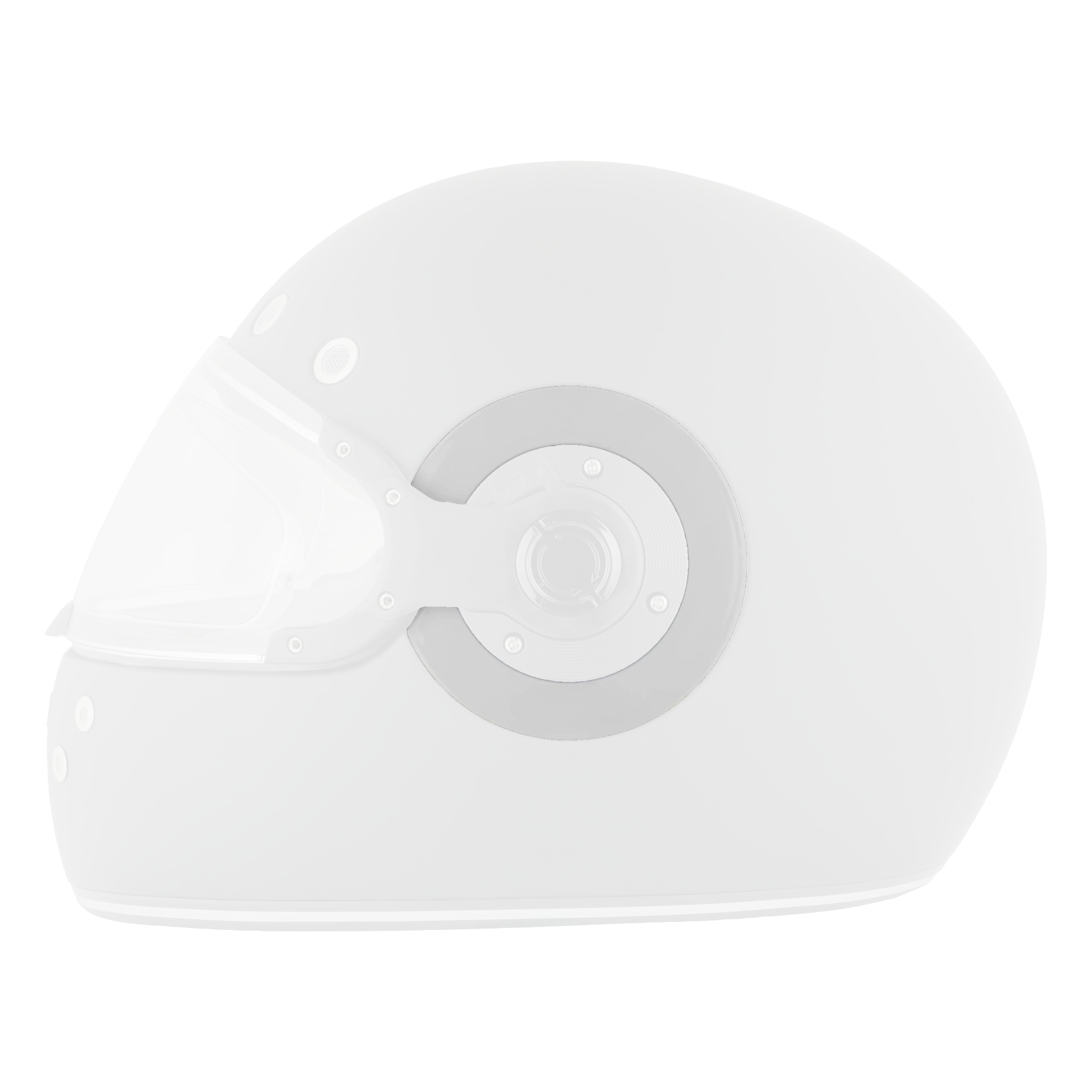 Daytona Helmets Retro Ring- White
