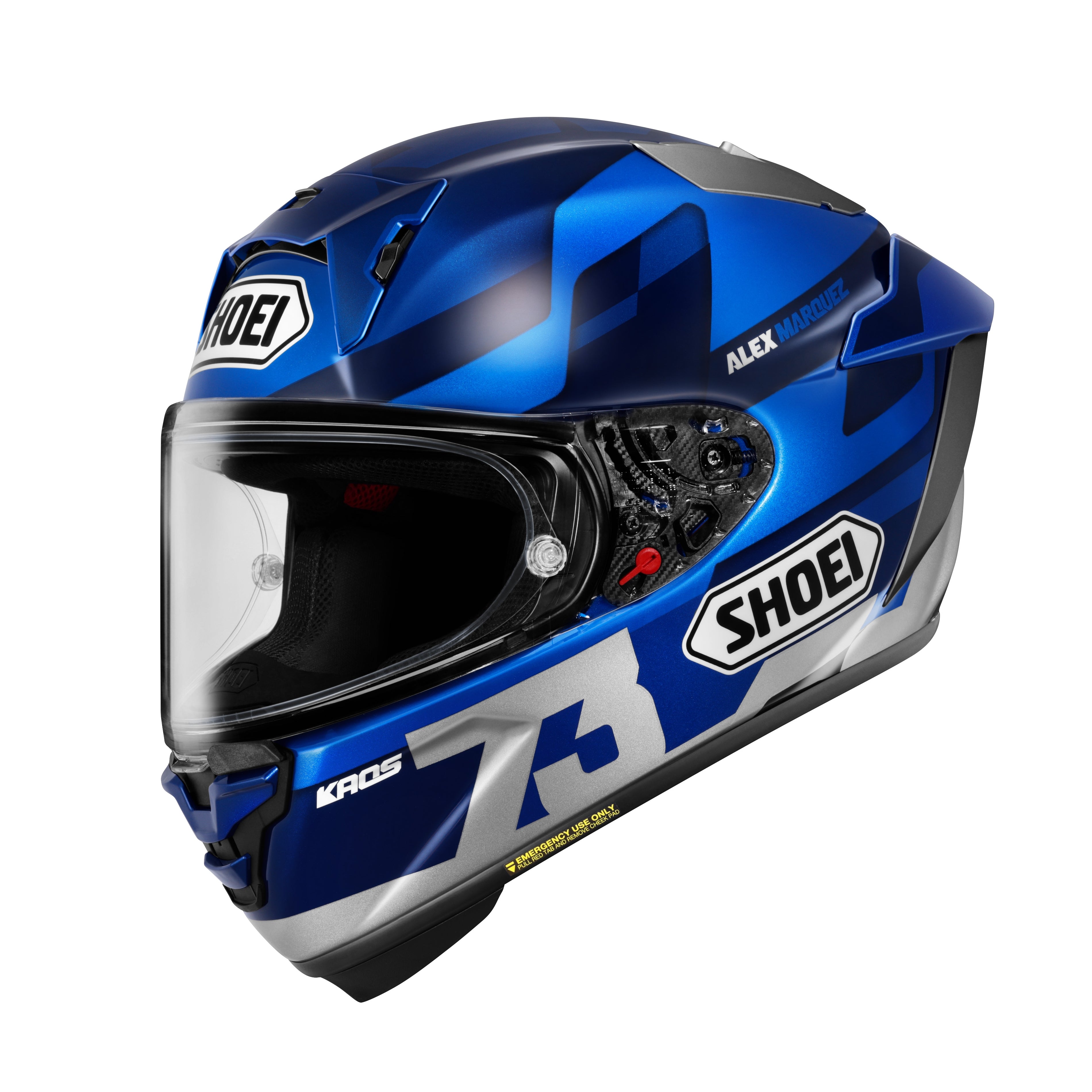 SHOEI X-15 FULL FACE HELMET MARQUEZ 73 V3 TC-2