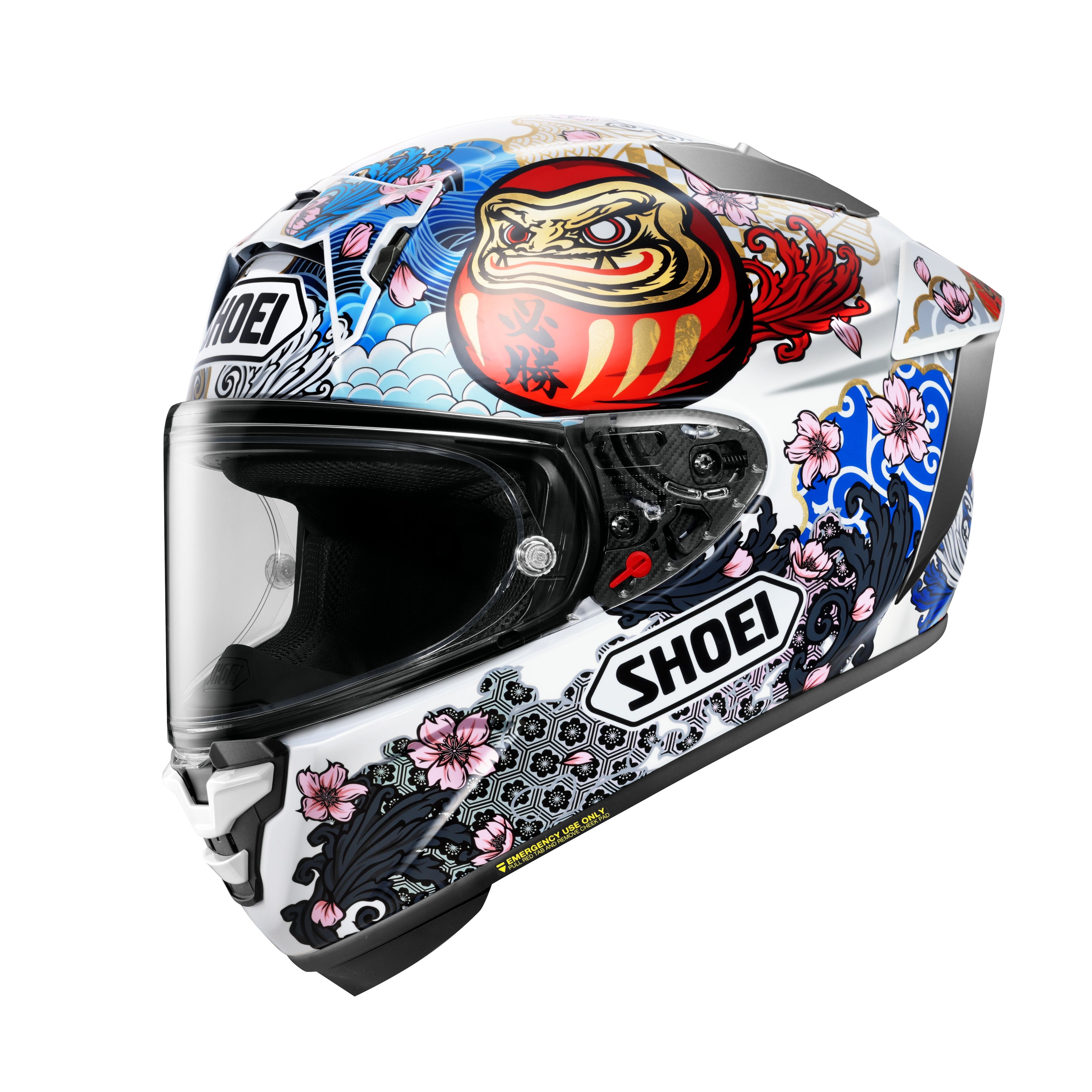 SHOEI X-15 FULL FACE HELMET MARQUEZ MOTEGI 5 TC-6