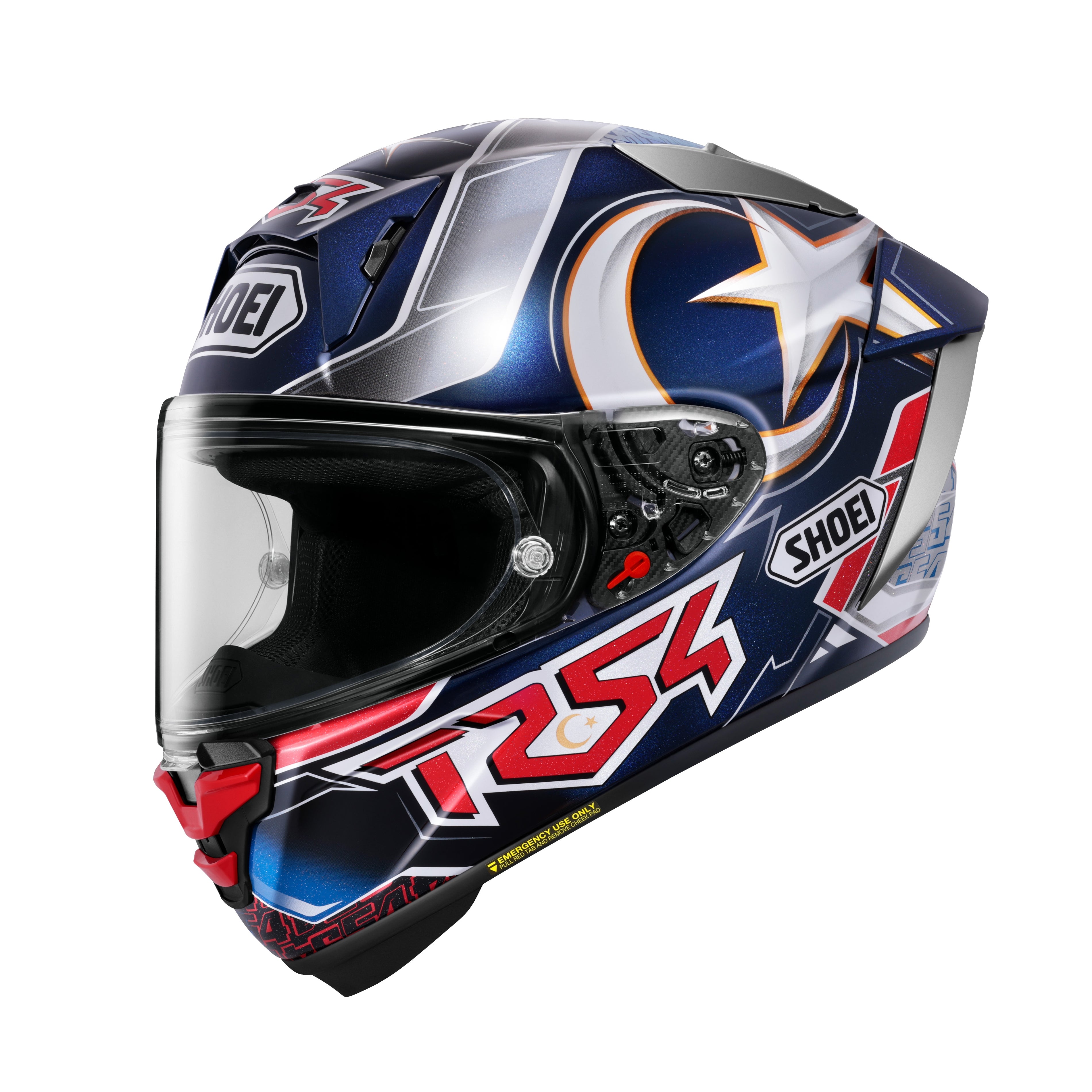 SHOEI X-15 FULL FACE HELMET TOPRAK TC-2