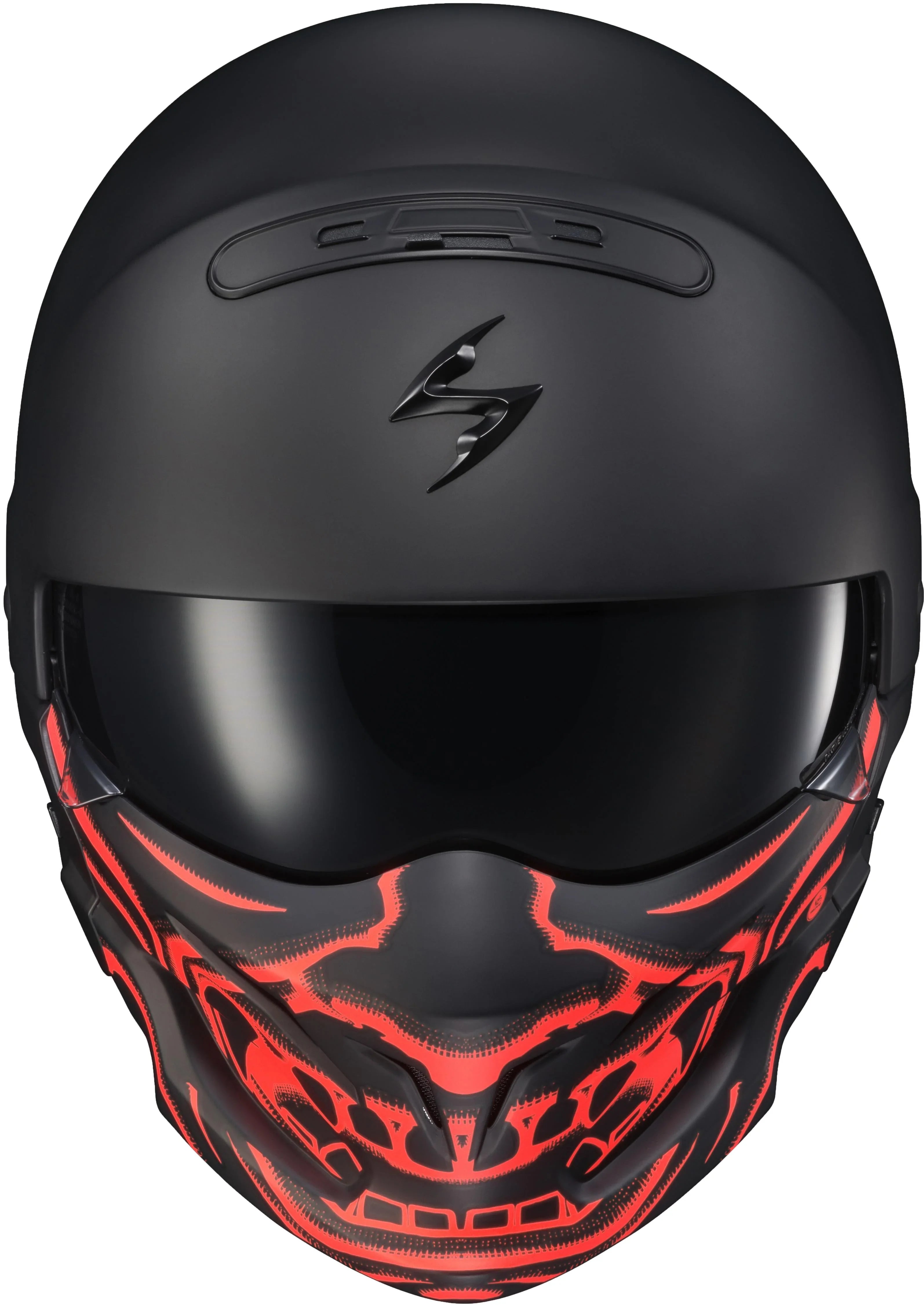 SCORPION EXO Covert Helmet Face Mask Samurai Glow In The Dark