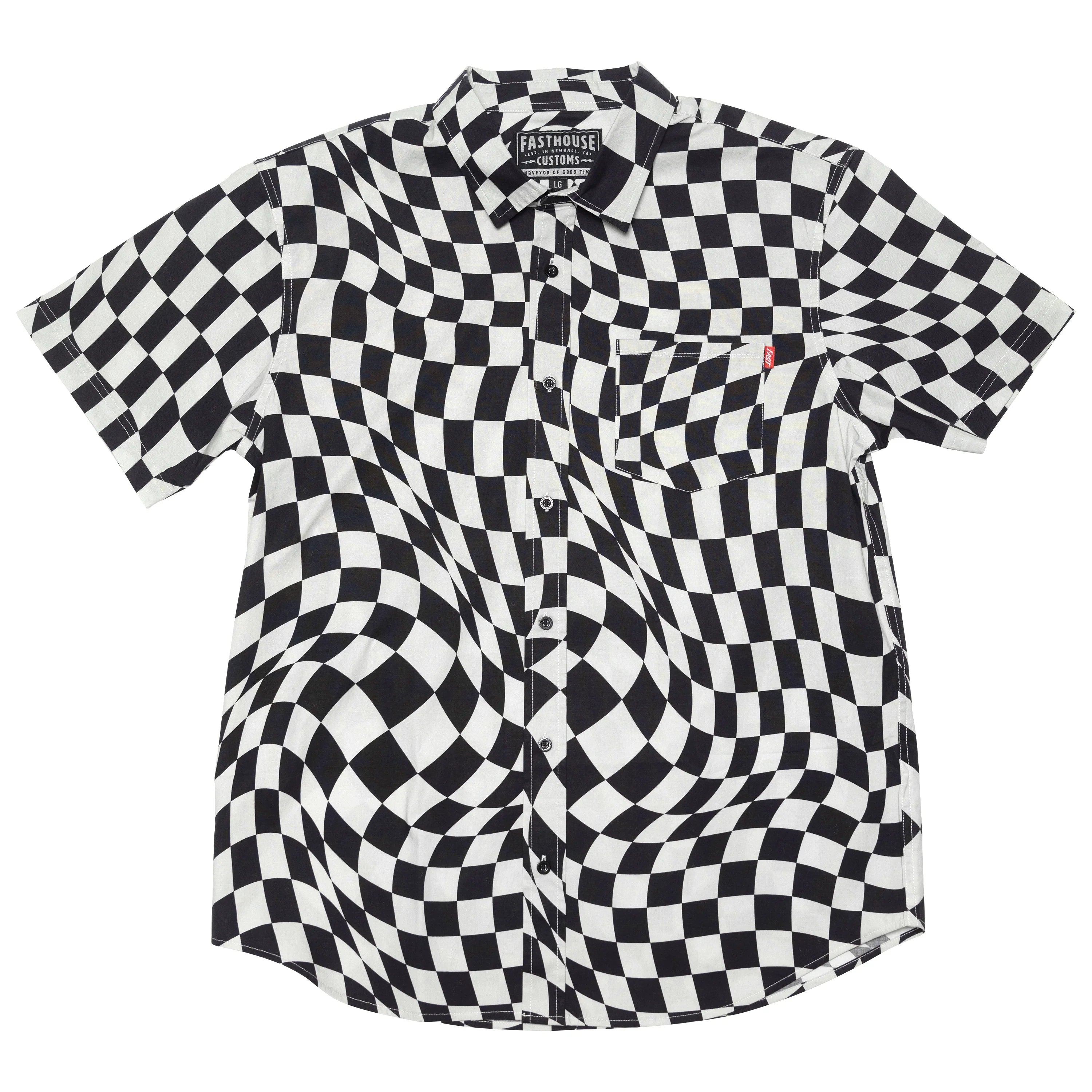 Fasthouse Trip Short Sleeve Button Shirt