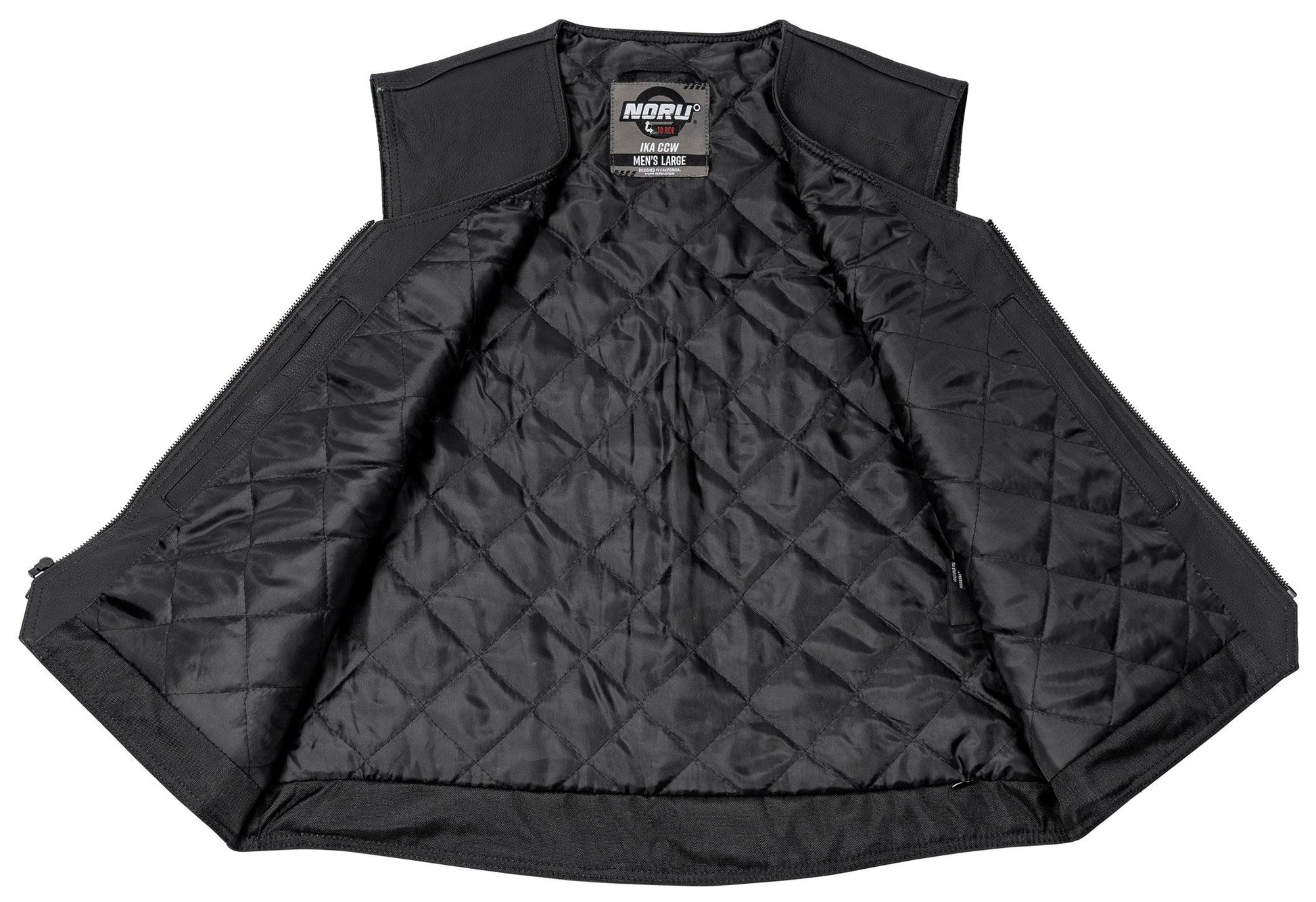 NORU IKA CCW LEATHER VEST