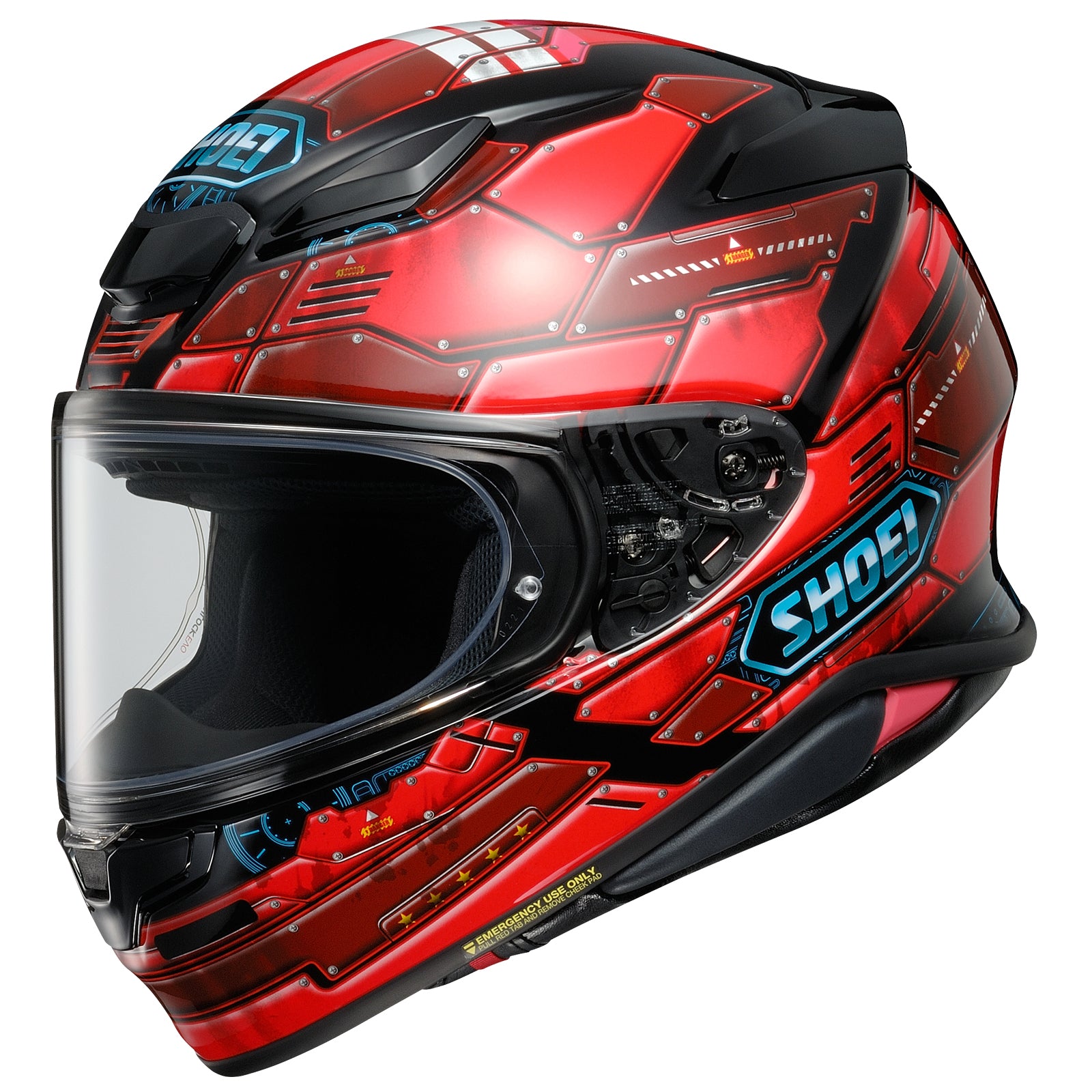 Shoei RF-1400 Fortress Full Face Helmet - TC-1 - detail