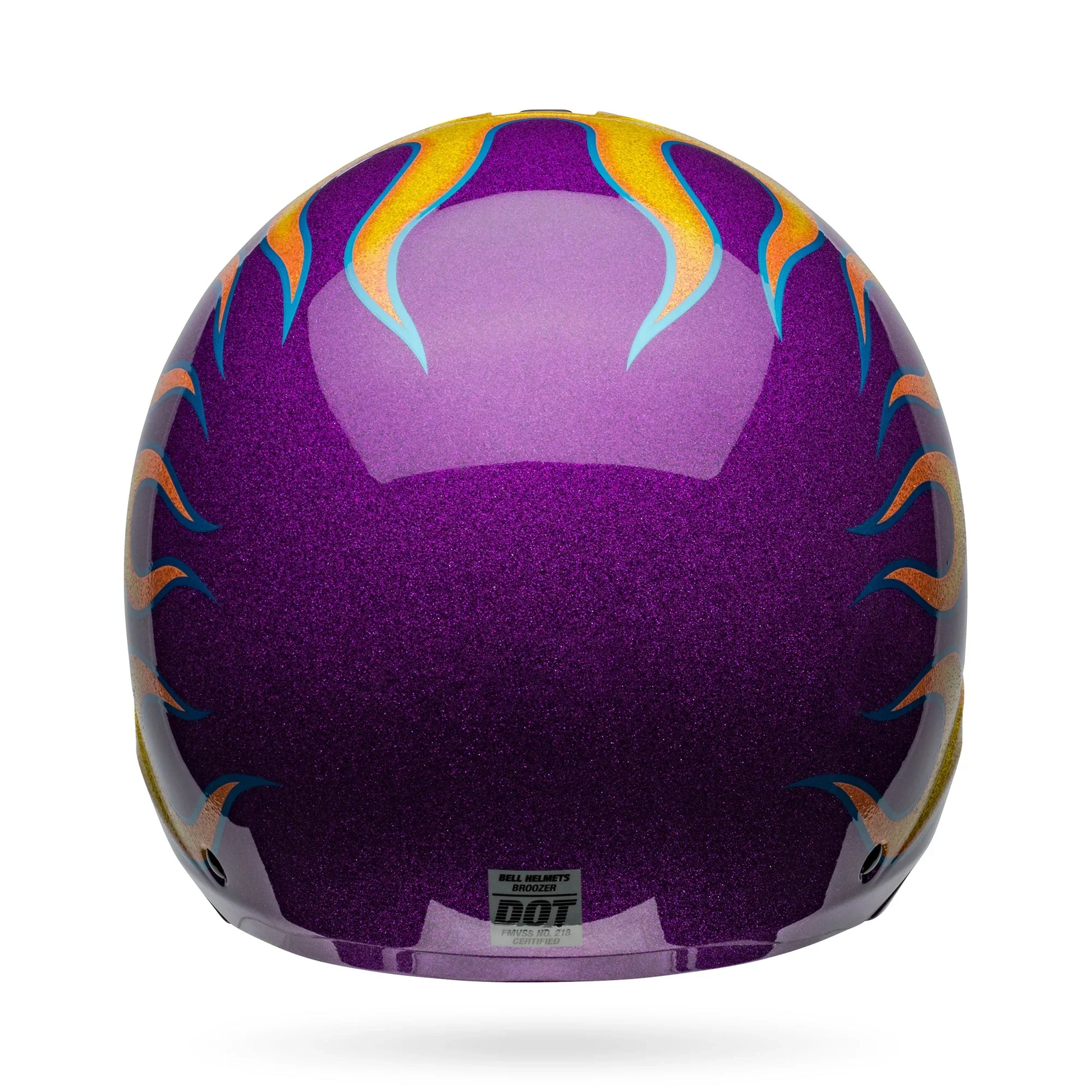 BELL PS BROOZER IGNITE PURPLE YELLOW