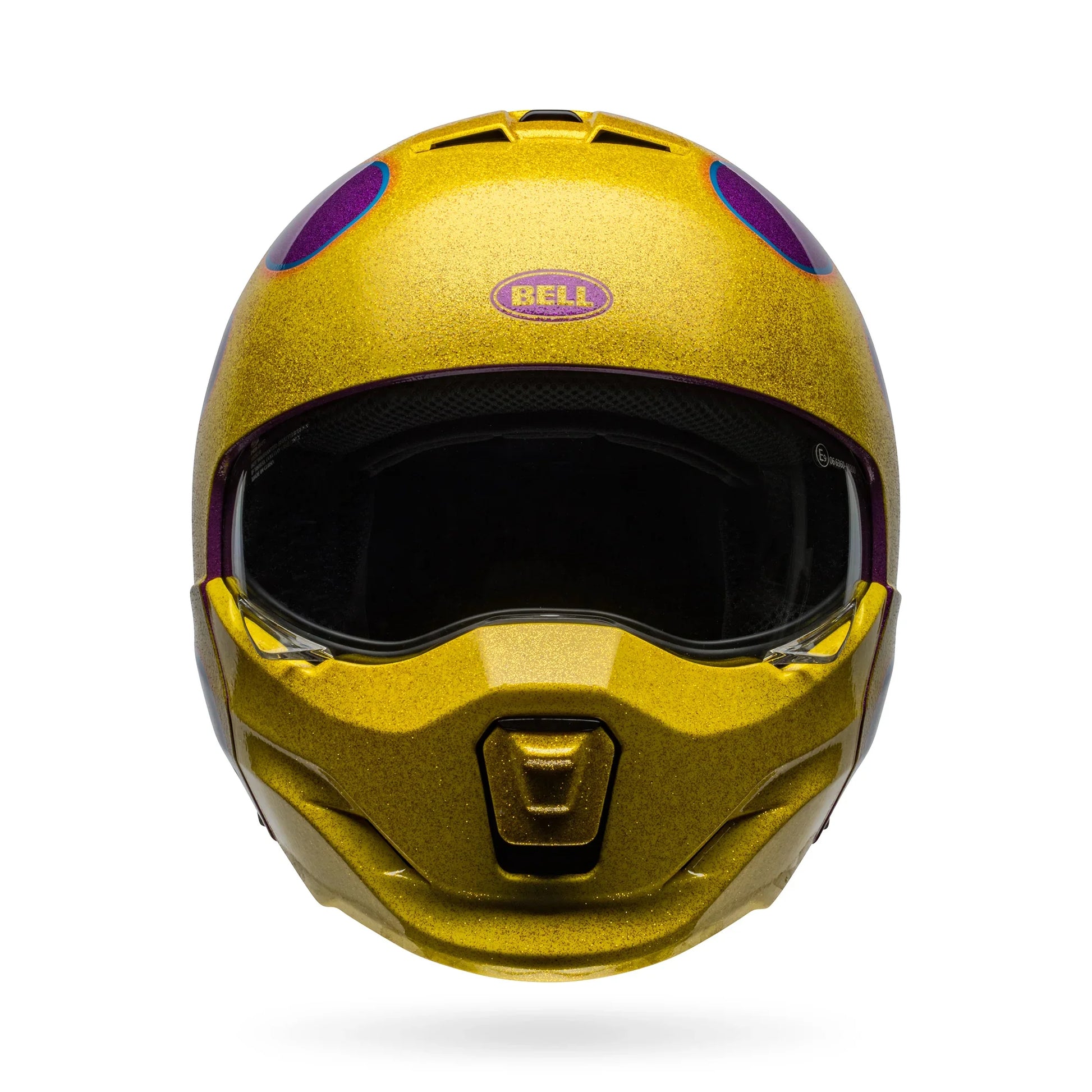 BELL PS BROOZER IGNITE PURPLE YELLOW