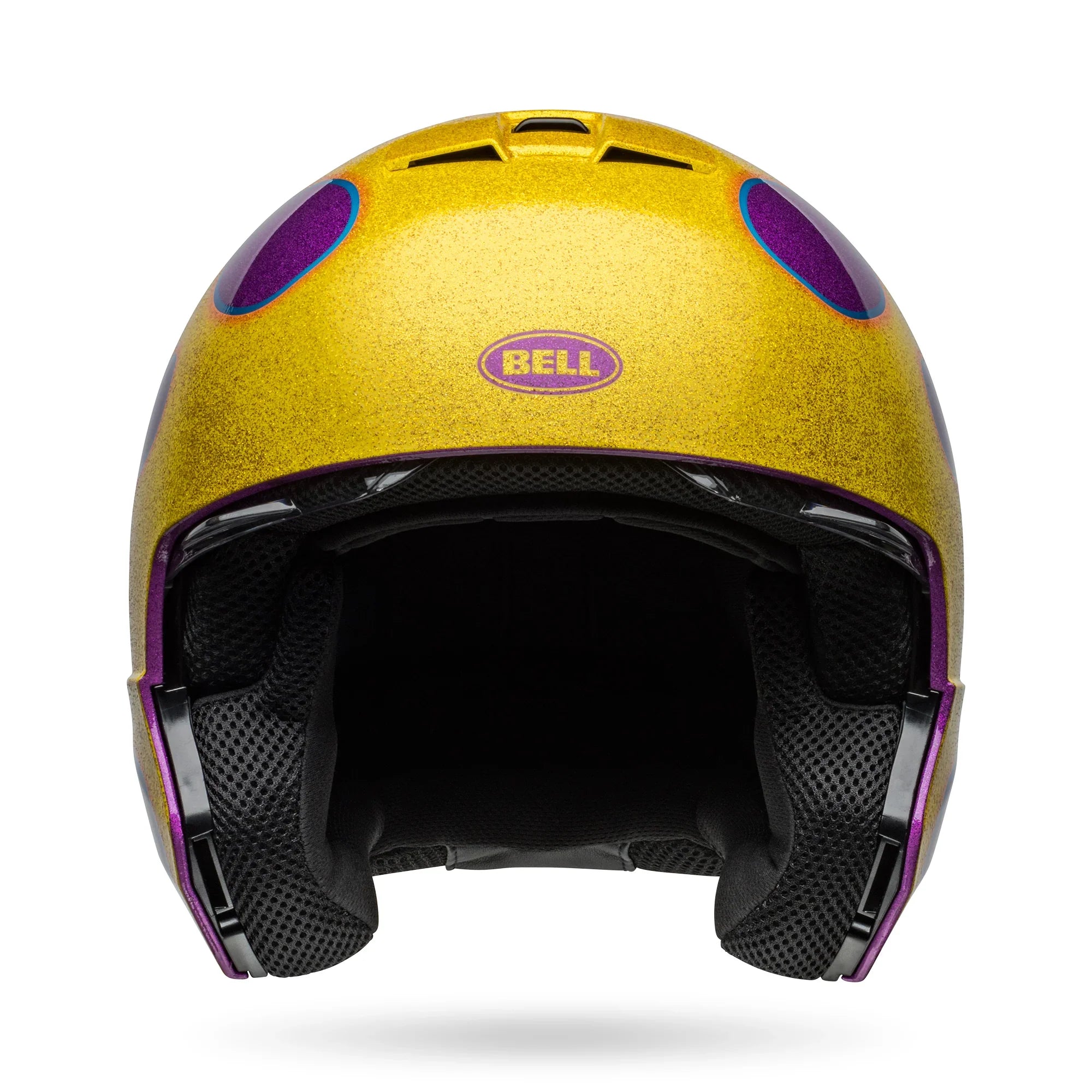 BELL PS BROOZER IGNITE PURPLE YELLOW