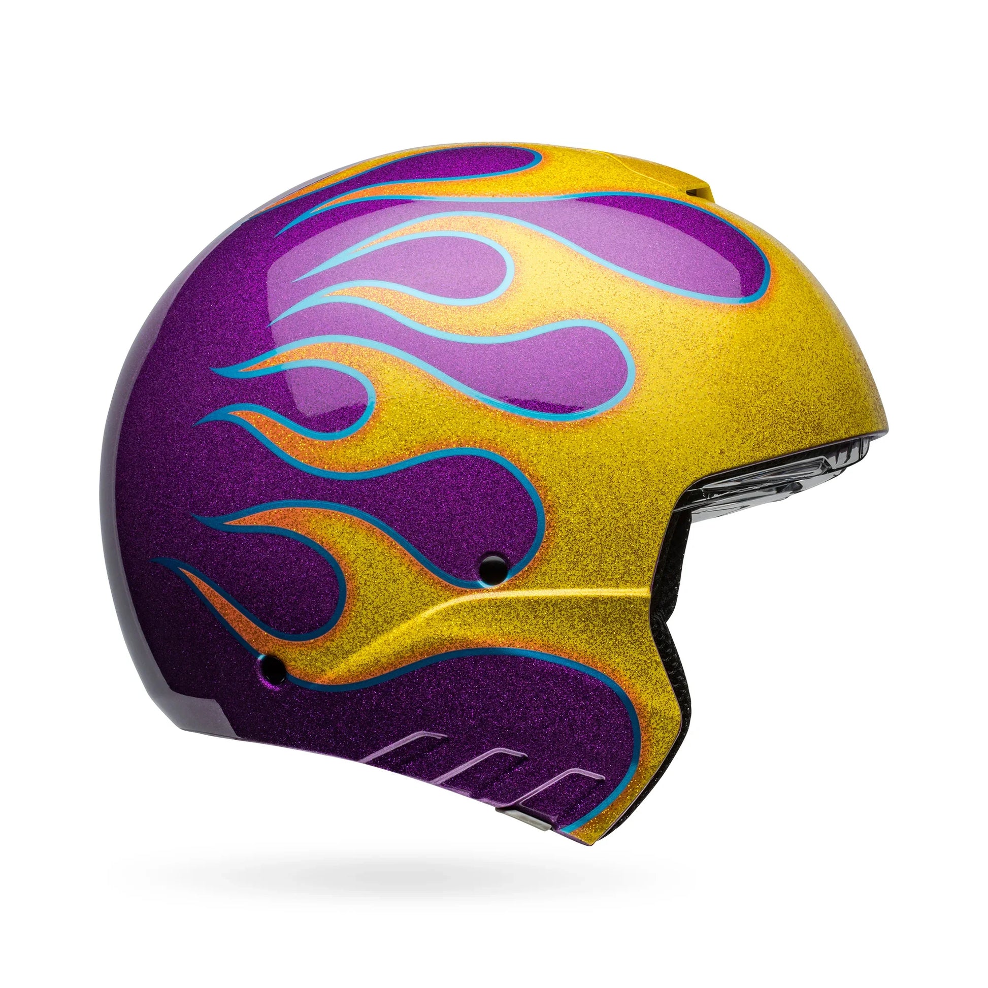 BELL PS BROOZER IGNITE PURPLE YELLOW