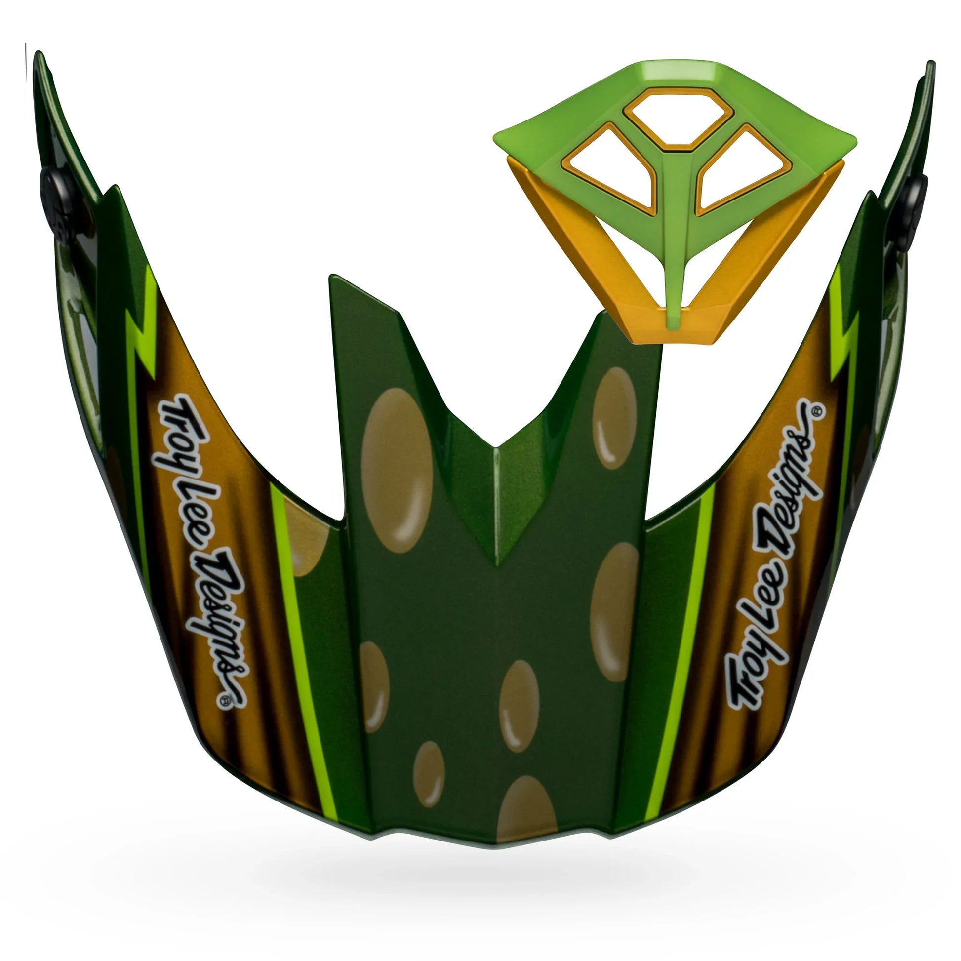 BELL PS MOTO-10 VISOR MP KIT MC RPLC 22/GN GOLD GREEN MC RPLCA