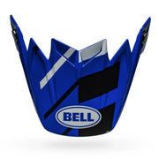 BELL PS MOTO 9 FLEX VISOR BANSHEE BLUE WHITE