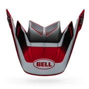 BELL PS MOTO 9 FLEX VISOR RAIL RED WHITE