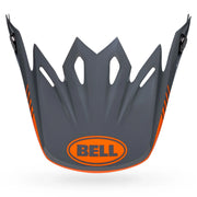 BELL PS MOTO 9 VISOR LOUVER BLACK ORANGE