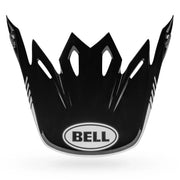 BELL PS MOTO 9 VISOR LOUVER BLACK WHITE