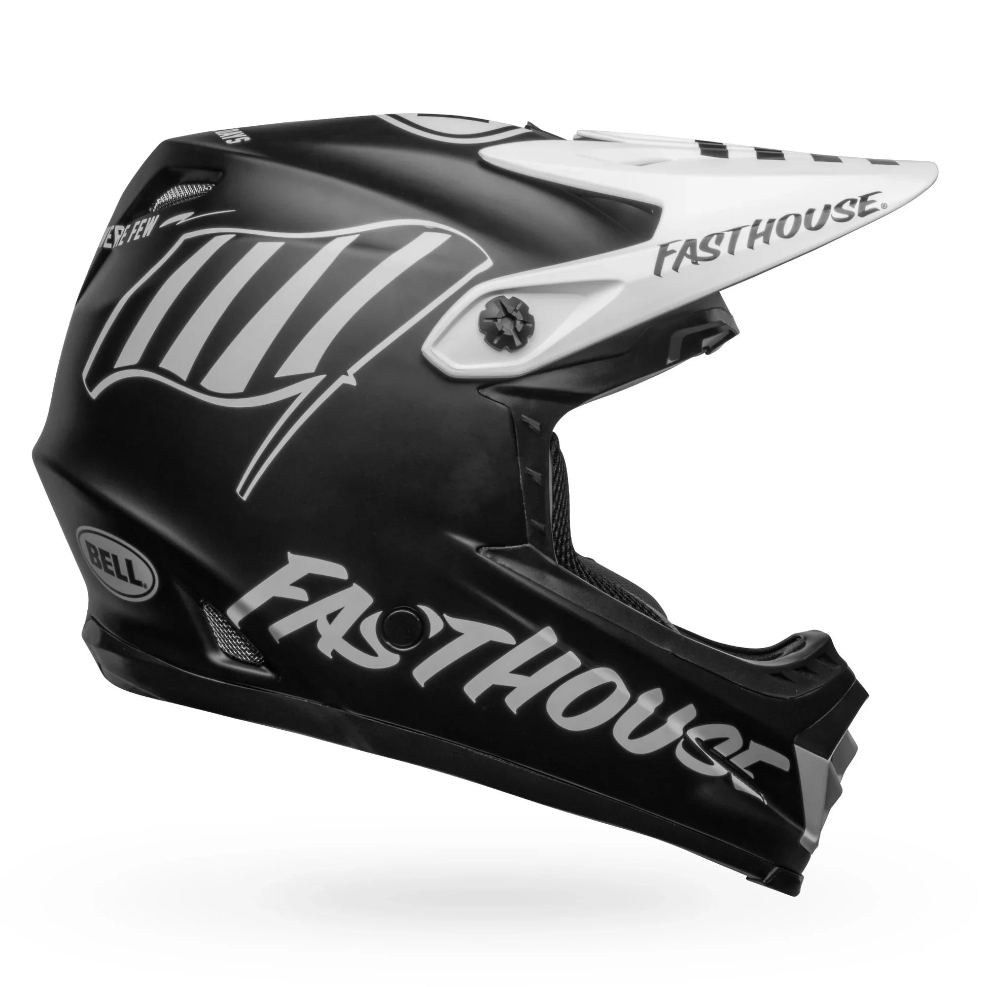 BELL PS MOTO-9YTHMIPS FH FLYC/WHITE Y/M MATTE BLACK WHITE