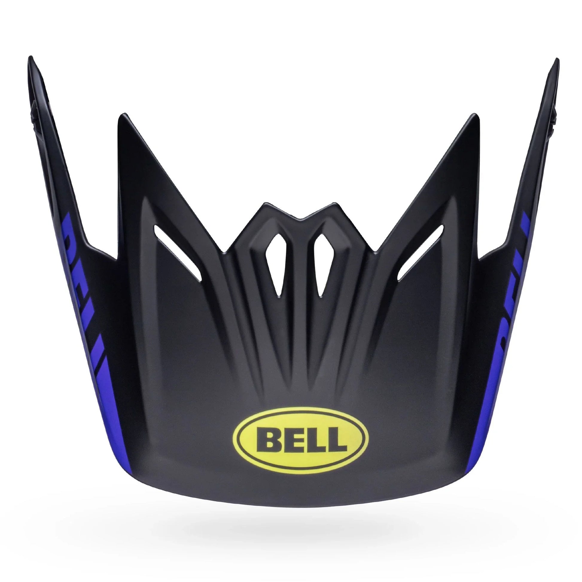 BELL PS MOTO-9 YOUTH VISOR SLAYCO/HVZY MATTE BLACK HIVIZ YELLOW