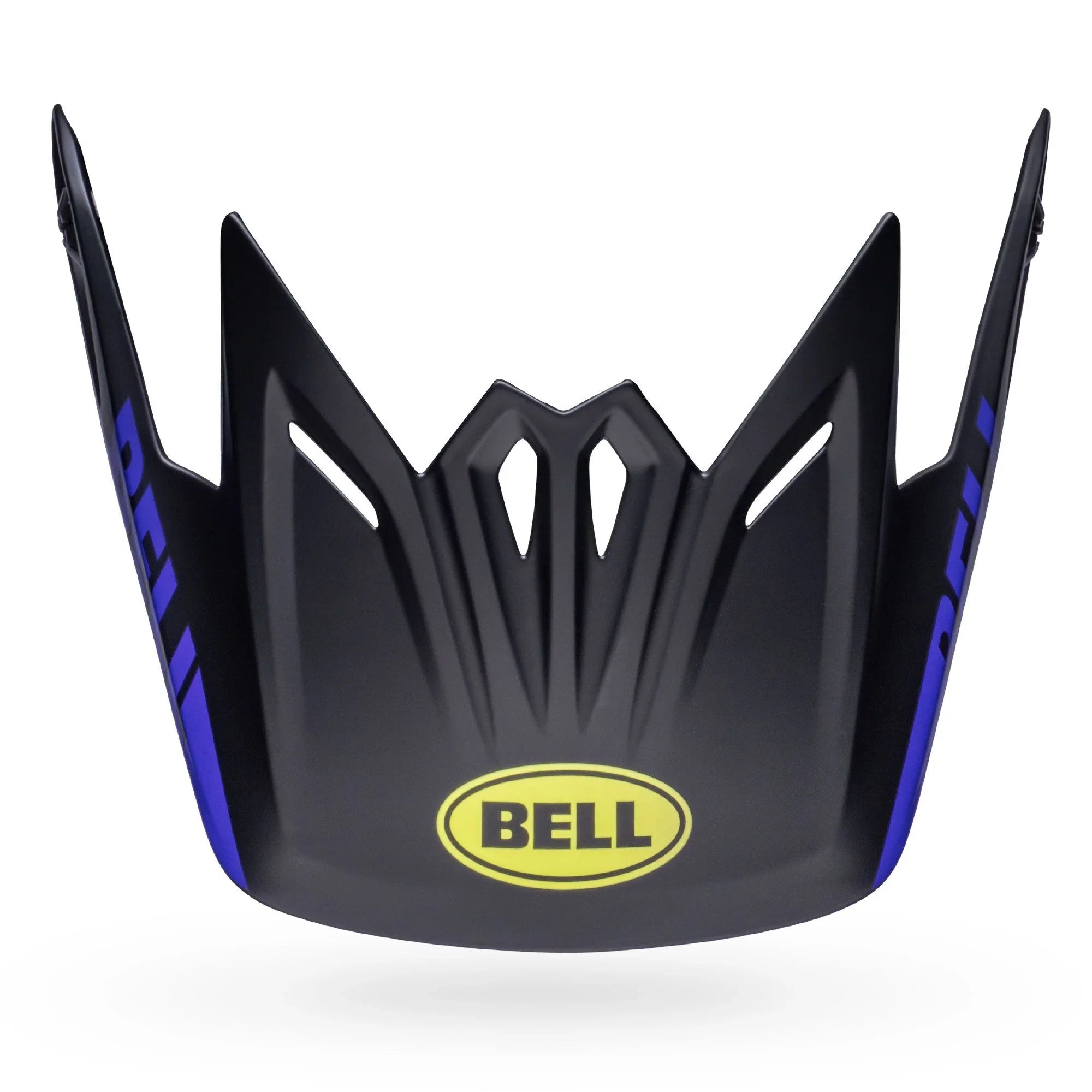 BELL PS MOTO-9 YOUTH VISOR SLAYCO/HVZY MATTE BLACK HIVIZ YELLOW